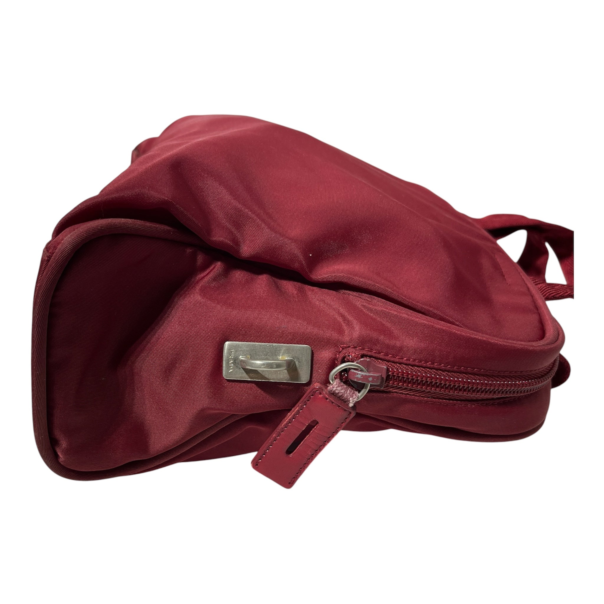 PRADA/Tote Bag/Nylon/RED/NYLON MINI TOTE view 5