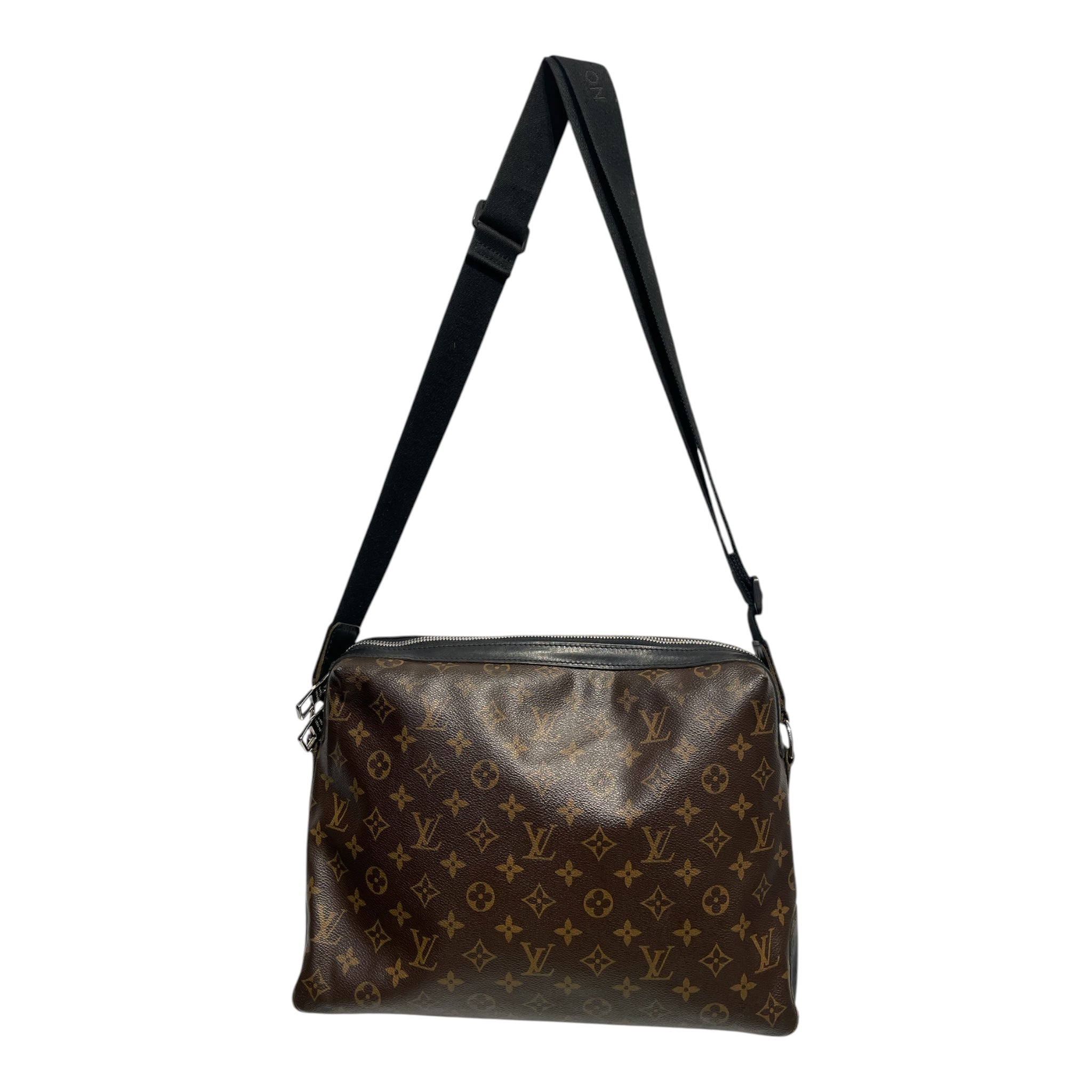 LOUIS VUITTON/Bag/Monogram/Leather/BRW/Messenger bag view 2
