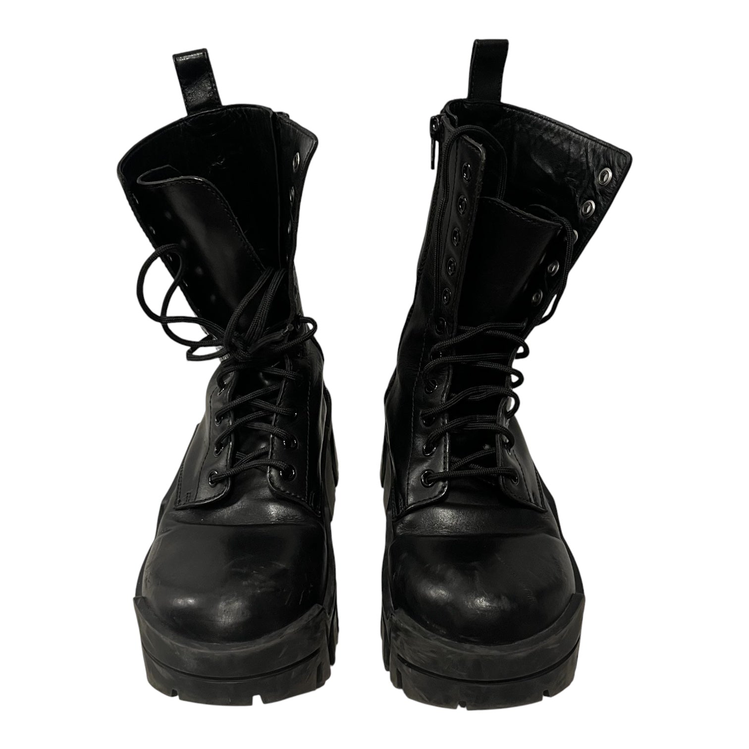 BALENCIAGA/Boots/EU 36/BLK/bulldozer view 1