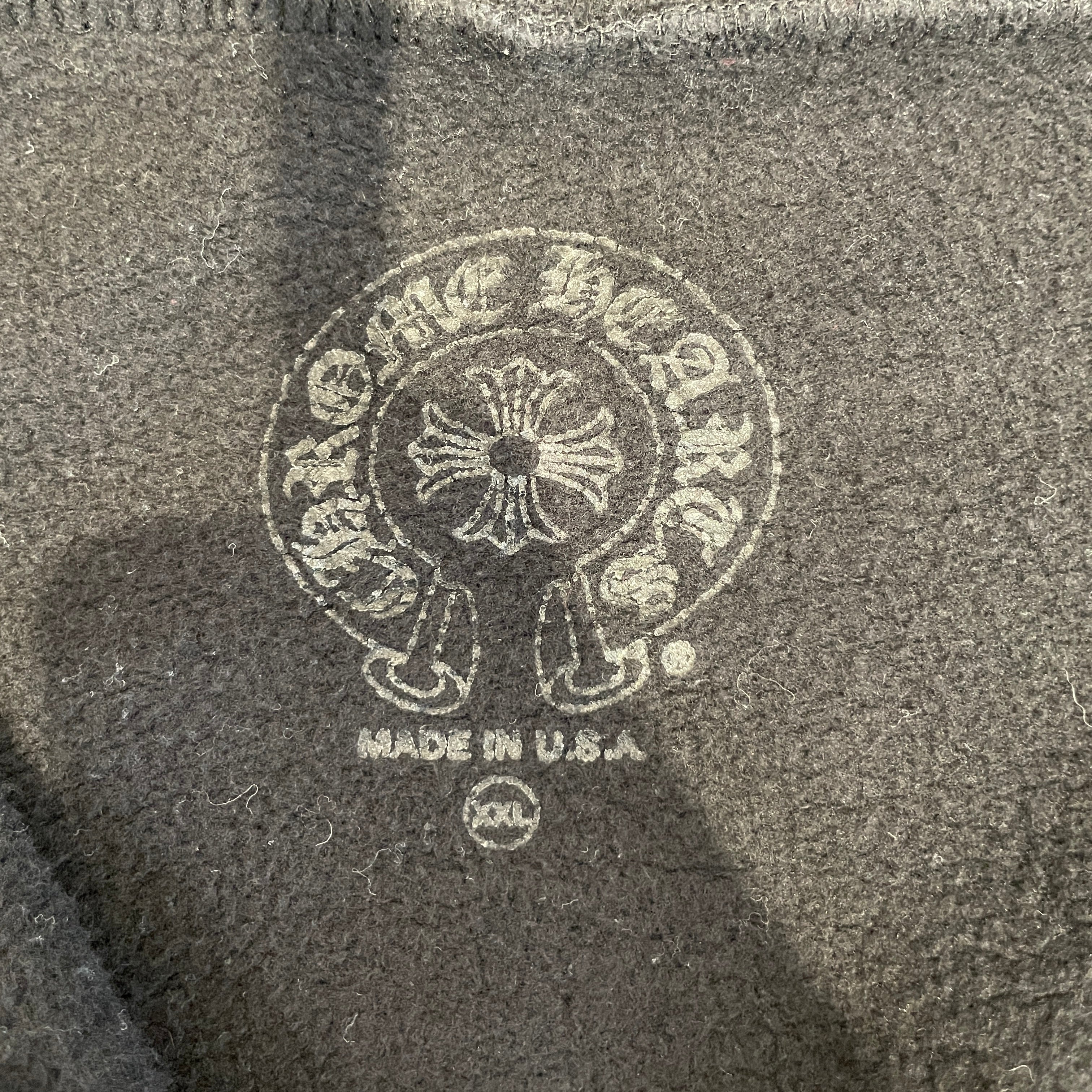 CHROME HEARTS/Zip Up Hoodie/XXL/Graphic/Cotton/BLK/FOTI HOT PINK HOODIE view 3