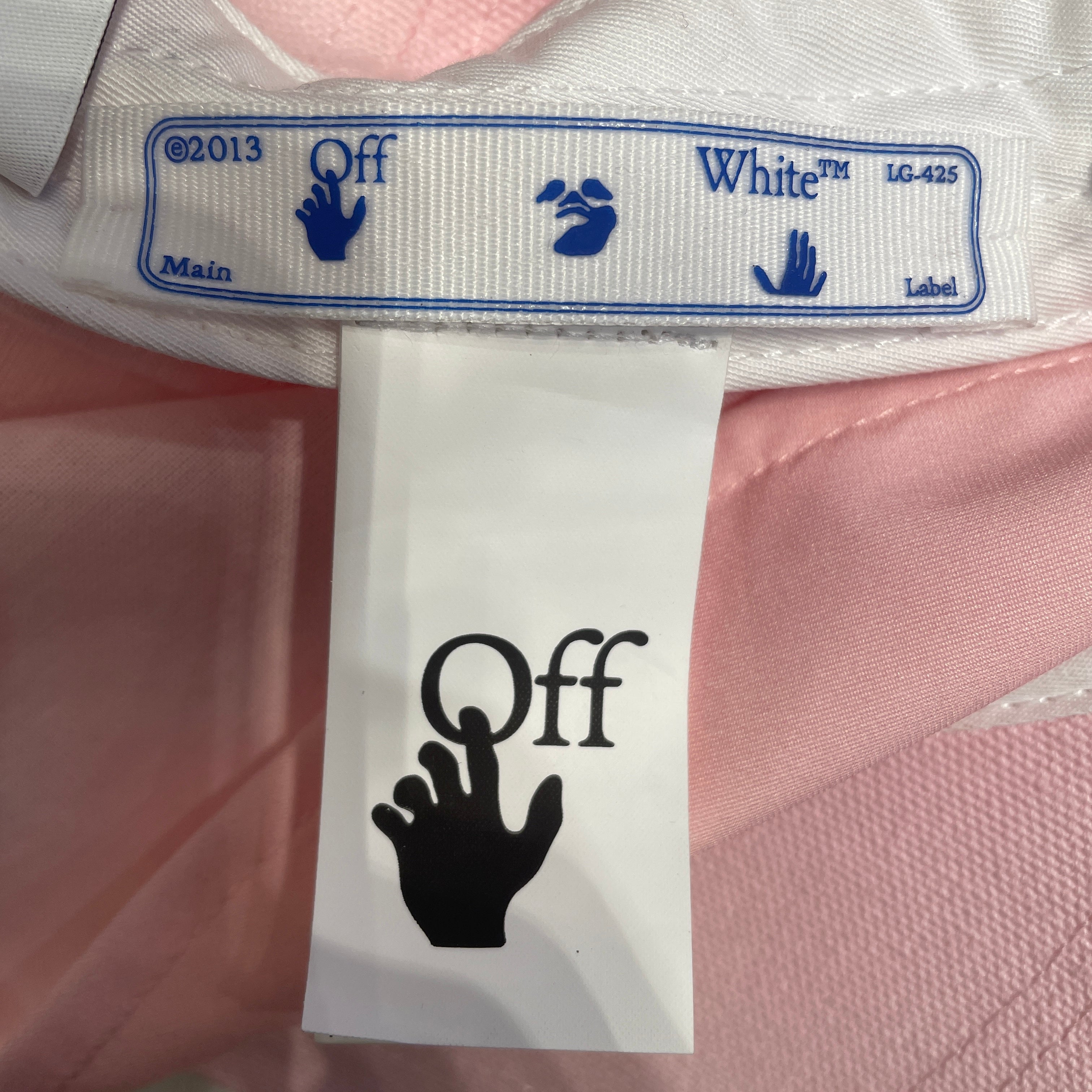 OFF-WHITE/Cap/L/Cotton/PNK/Removable Bandana view 3