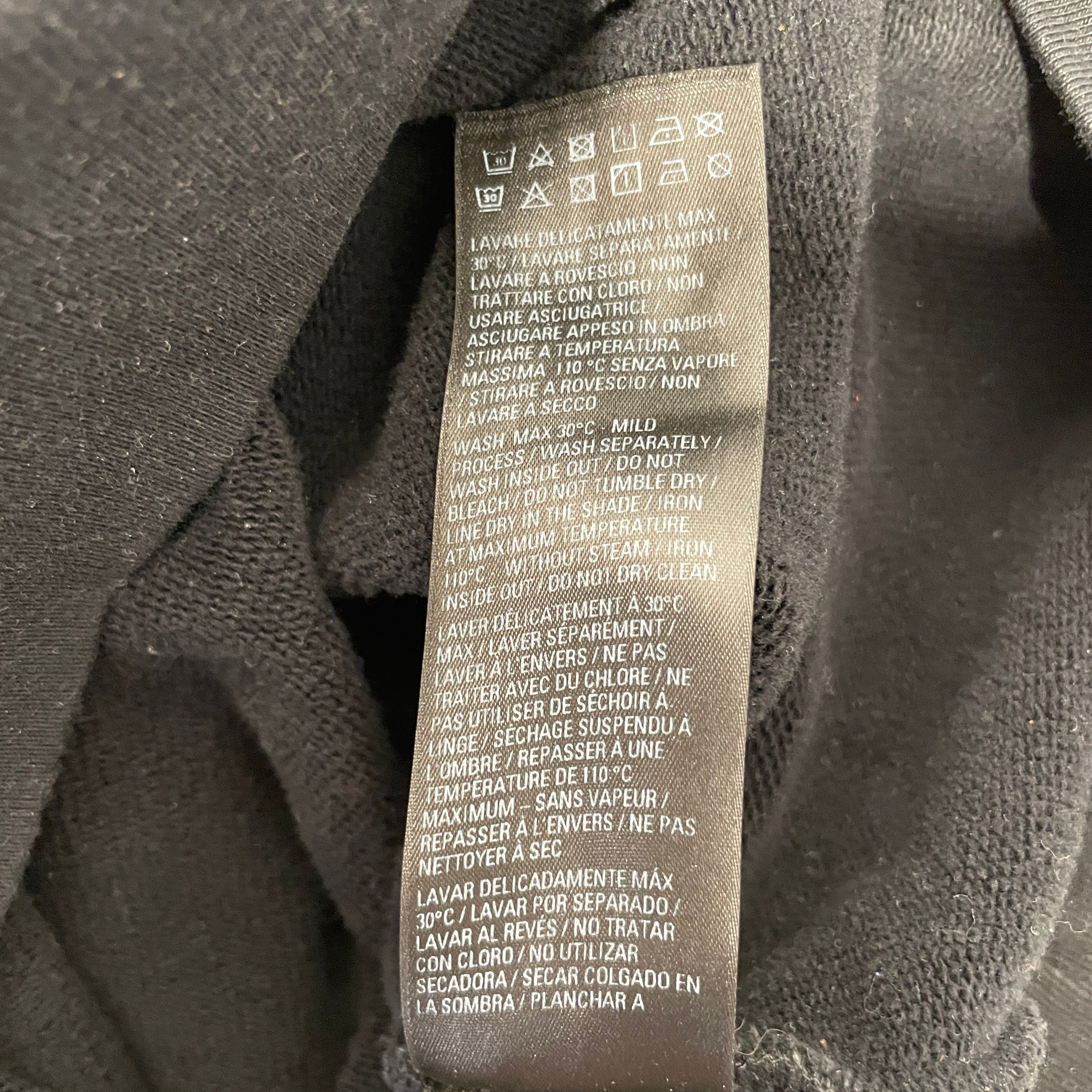 adidas/BALENCIAGA/Hoodie/3/Cotton/BLK/OVERSIZED LOGO view 3