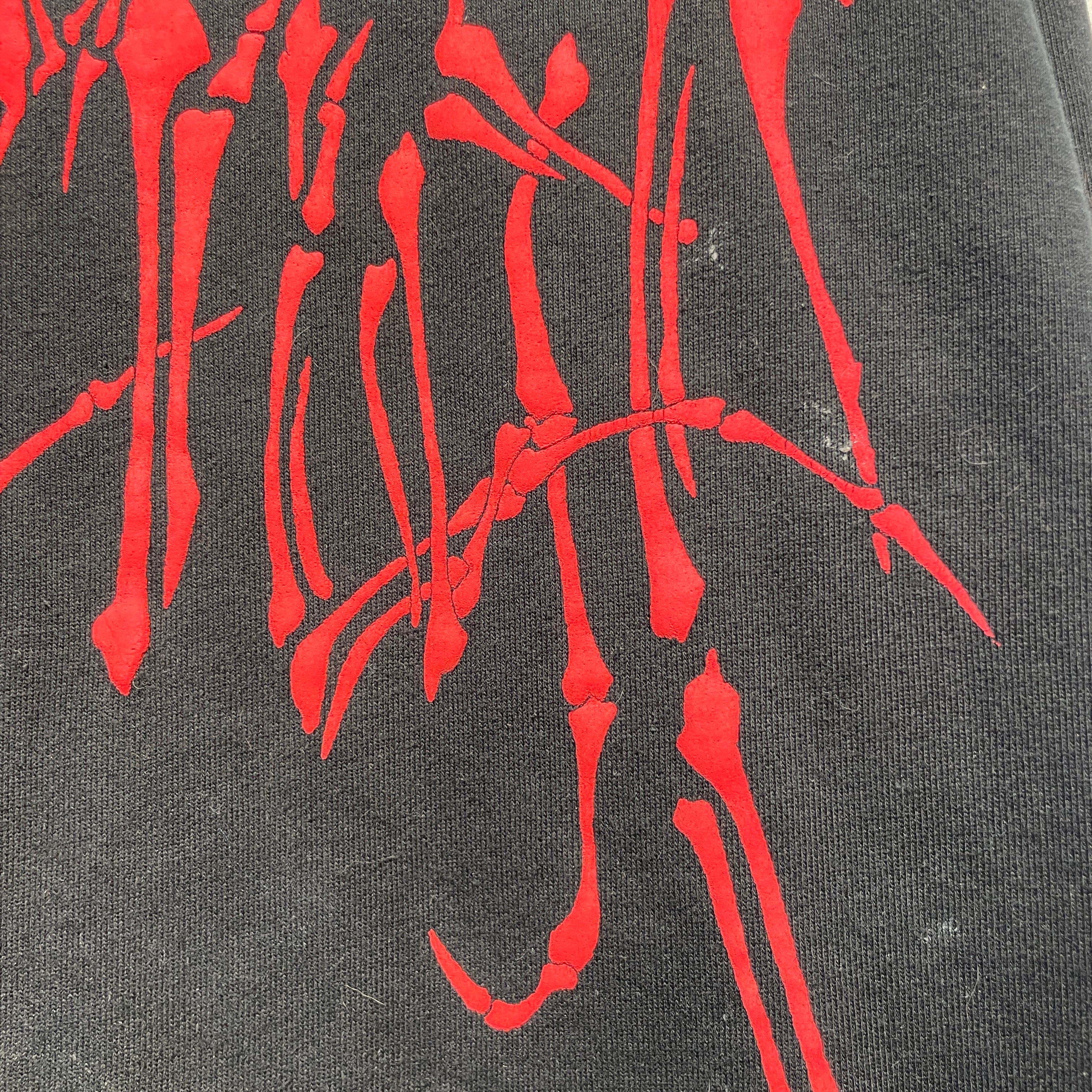 Revenge/Hoodie/XL/Cotton/BLK/Oversize/RED LOGO view 3