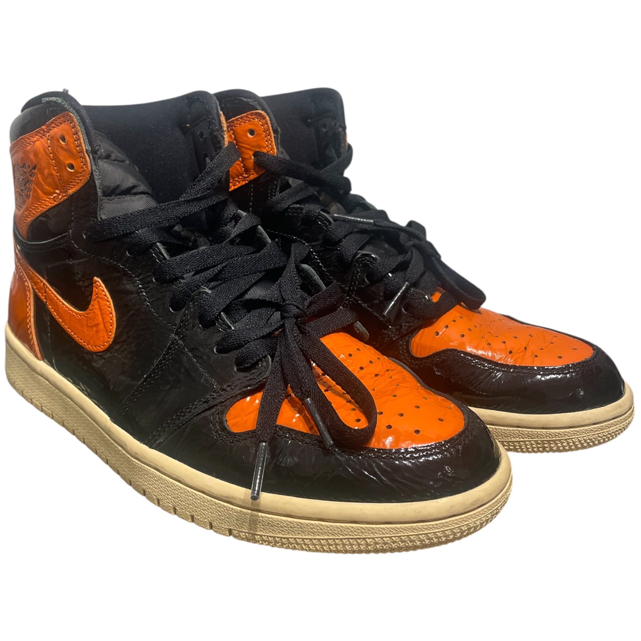NIKE/Low-Sneakers/US 8/ORN/jordan 1 shattered backboard view 1