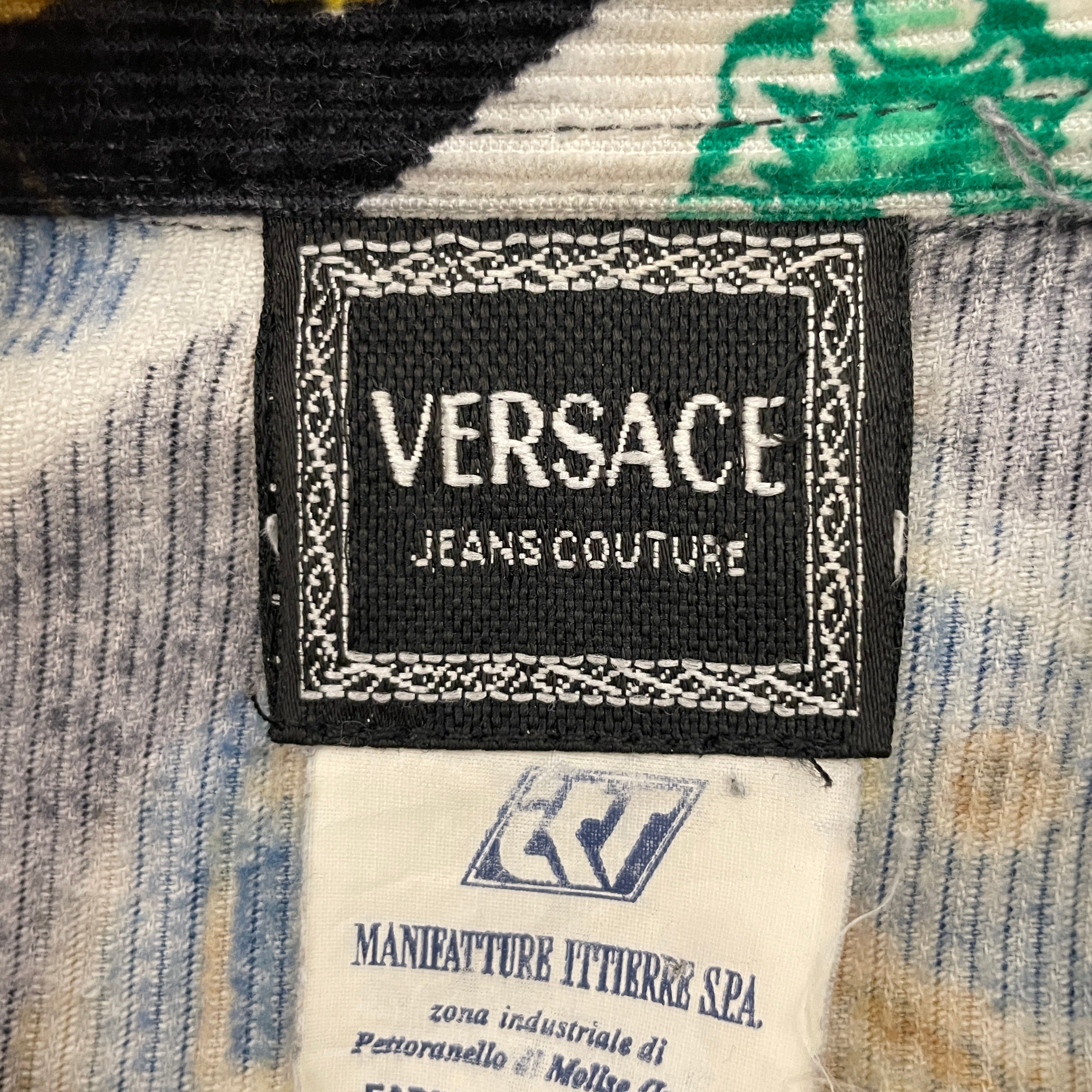 GIANNI VERSACE/LS Shirt/M/Cotton/MLT/All Over Print/ELEPHANT DESIGN view 3