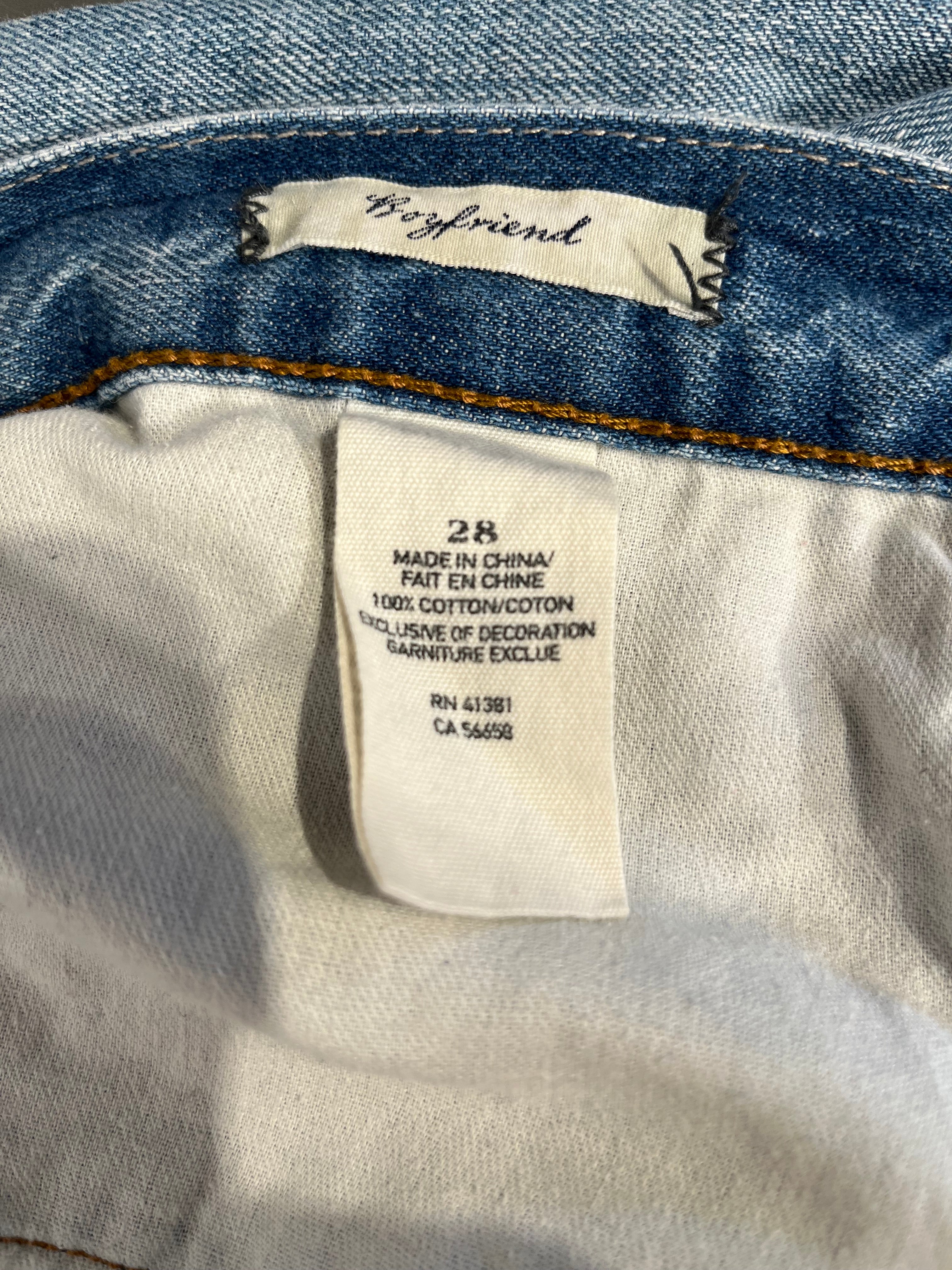 Denim & Supply Ralph Lauren/Straight Pants/28/Denim/BLU/STITCHING PATCHWORK view 3