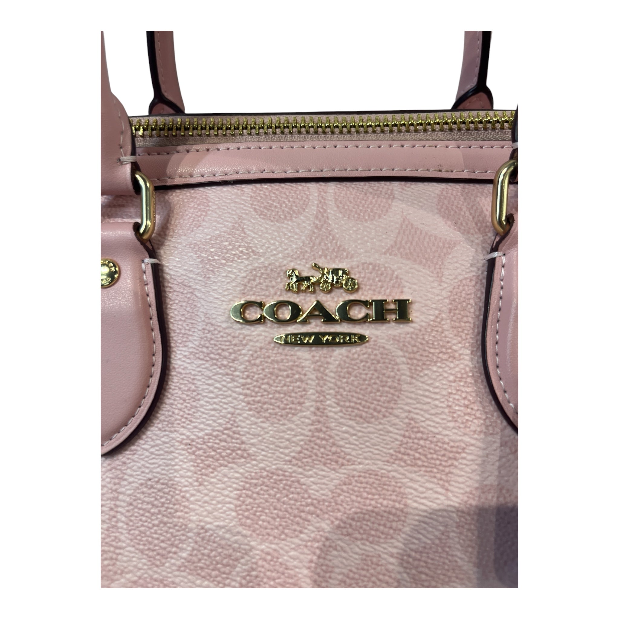 COACH/Hand Bag/Monogram/PNK/ROWAN SATCHEL LARGE view 2