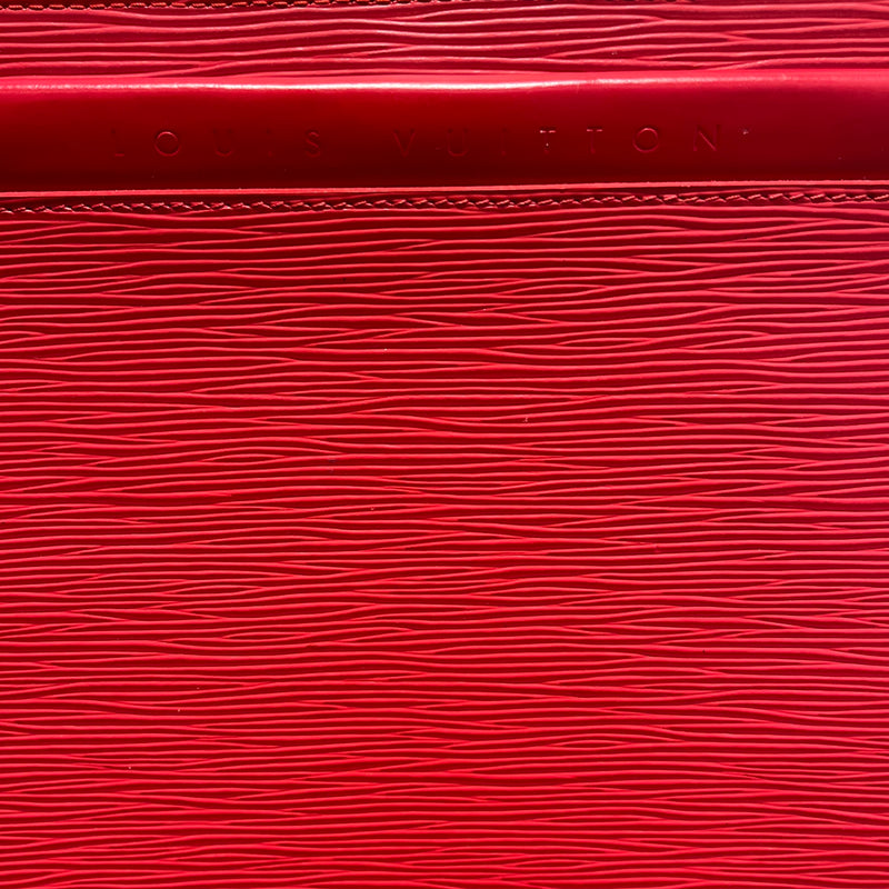 LOUIS VUITTON/Bag/Leather/RED/EPI LEATHER SAINT TROPEZ
