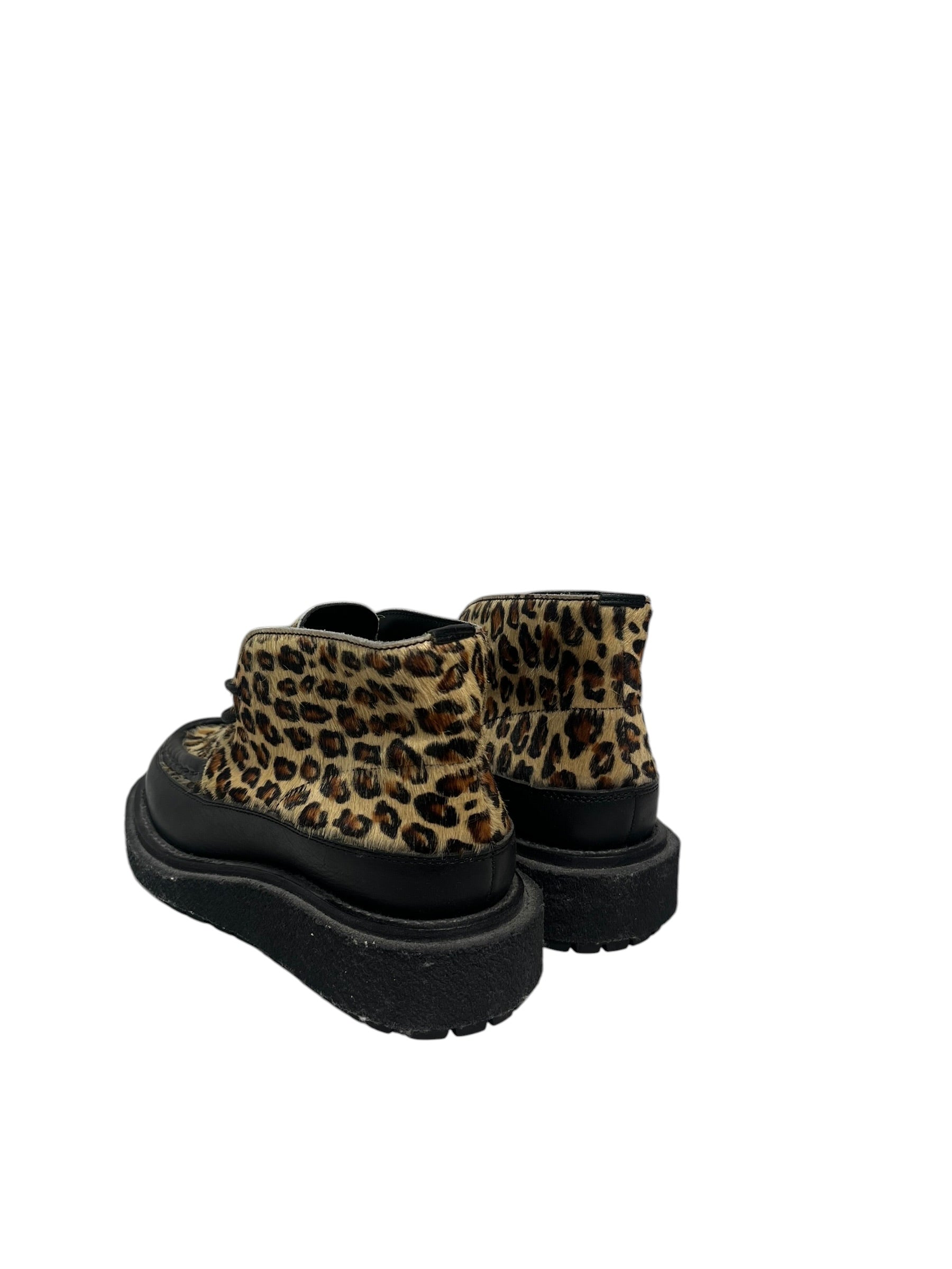 Sacai/Hi-Sneakers/EU 40/Leopard/Horsehide/BRW/ view 2