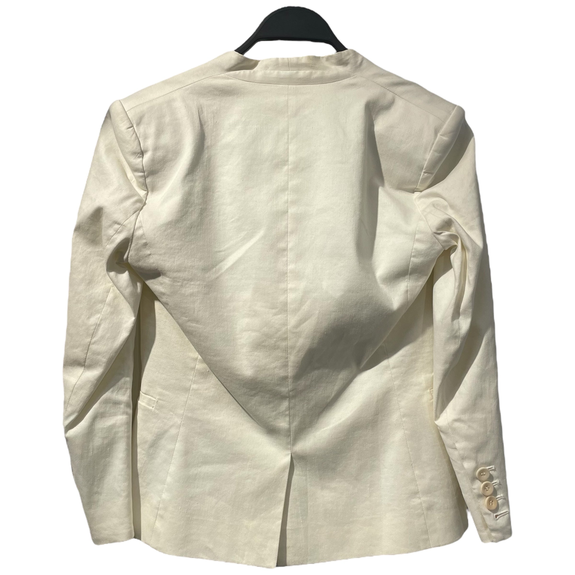 HELMUT/Tailored Jkt/0/Cotton/WHT/ view 2