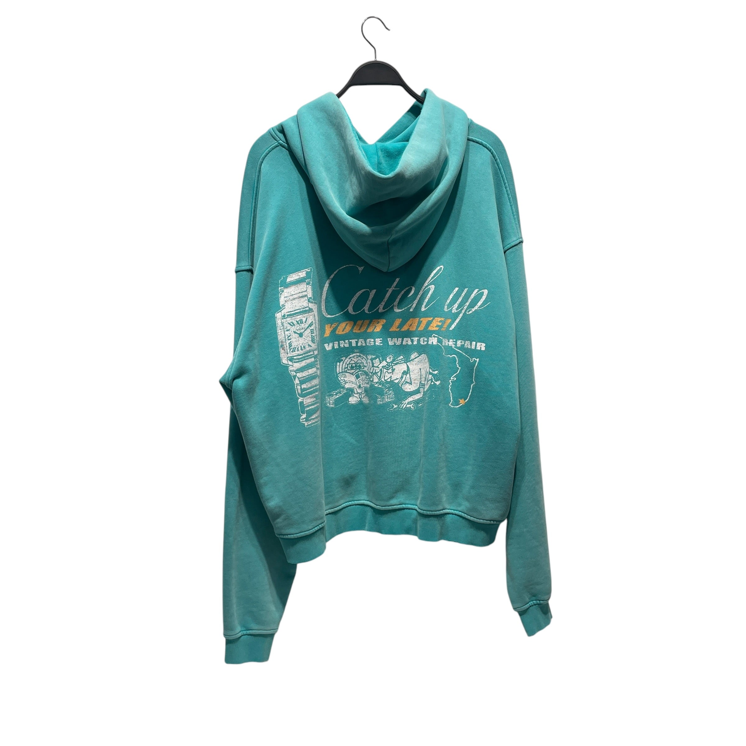 TRIPLE SEVENS/Hoodie/XL/Cotton/GRN/ view 2