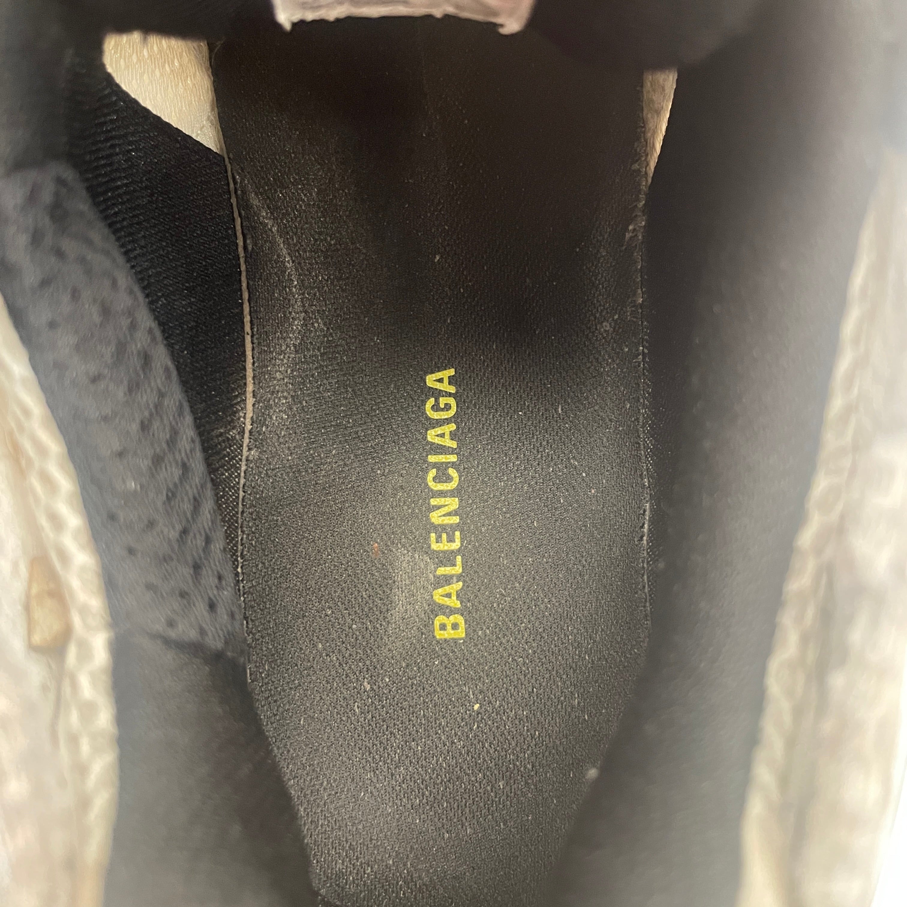 BALENCIAGA/Hi-Sneakers/EU 40/Acrylic/GRY/ view 3