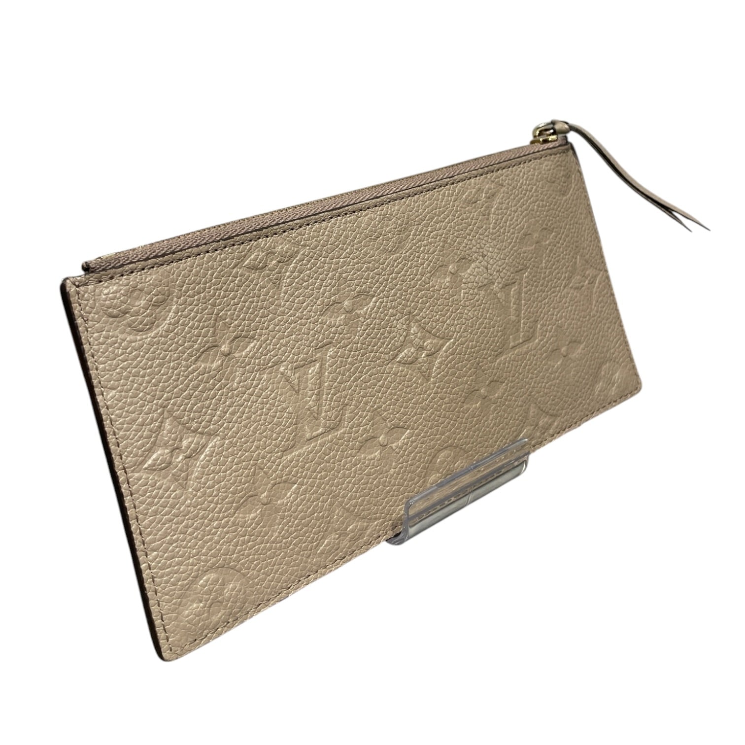 LOUIS VUITTON/Long Wallet/Leather/BEG/L's/Tourterelle Pochette Felicie view 2