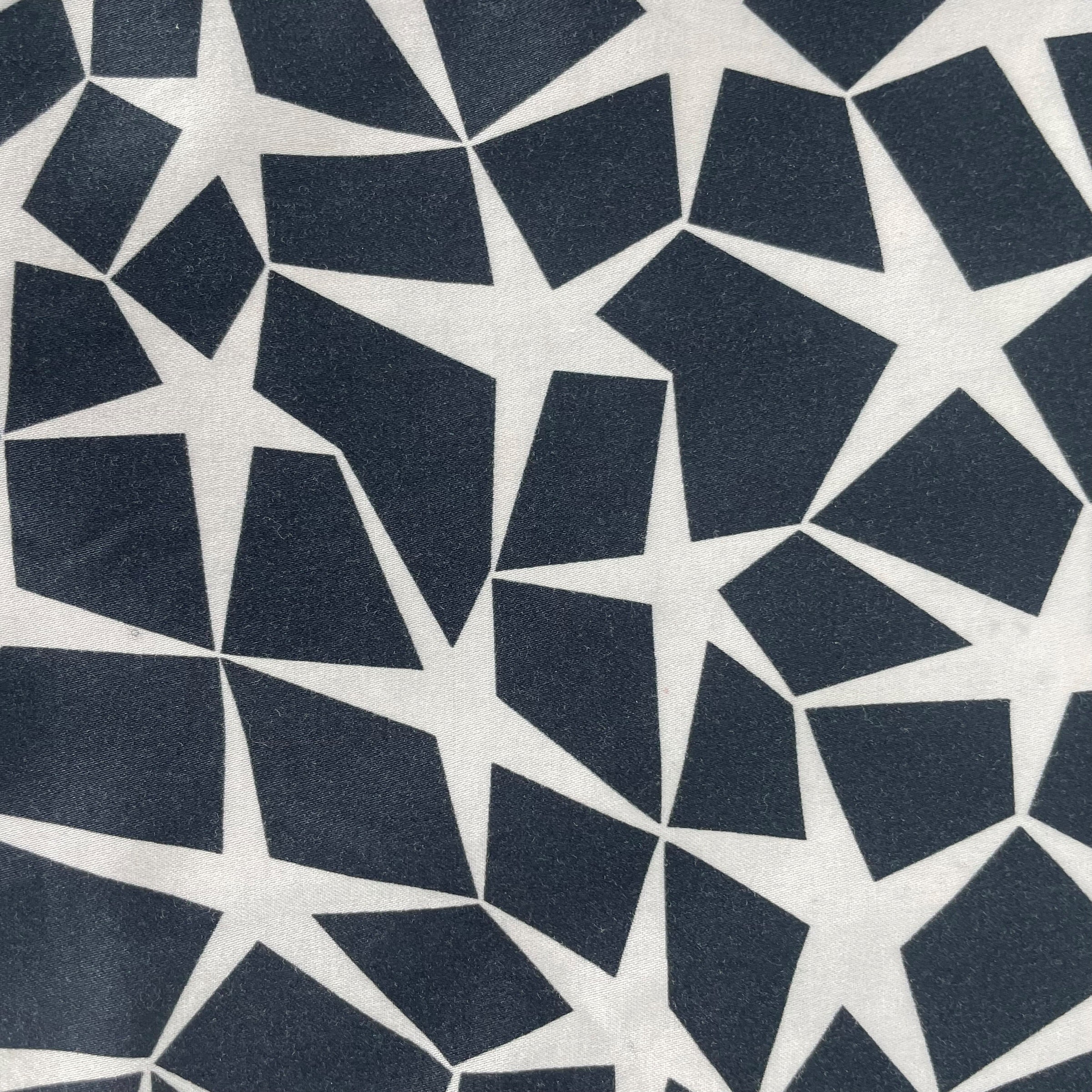 VERSACE/LS Shirt/15.5/Cotton/BLK/All Over Print/STAR PATTERN AOP VERSACE COL. view 3