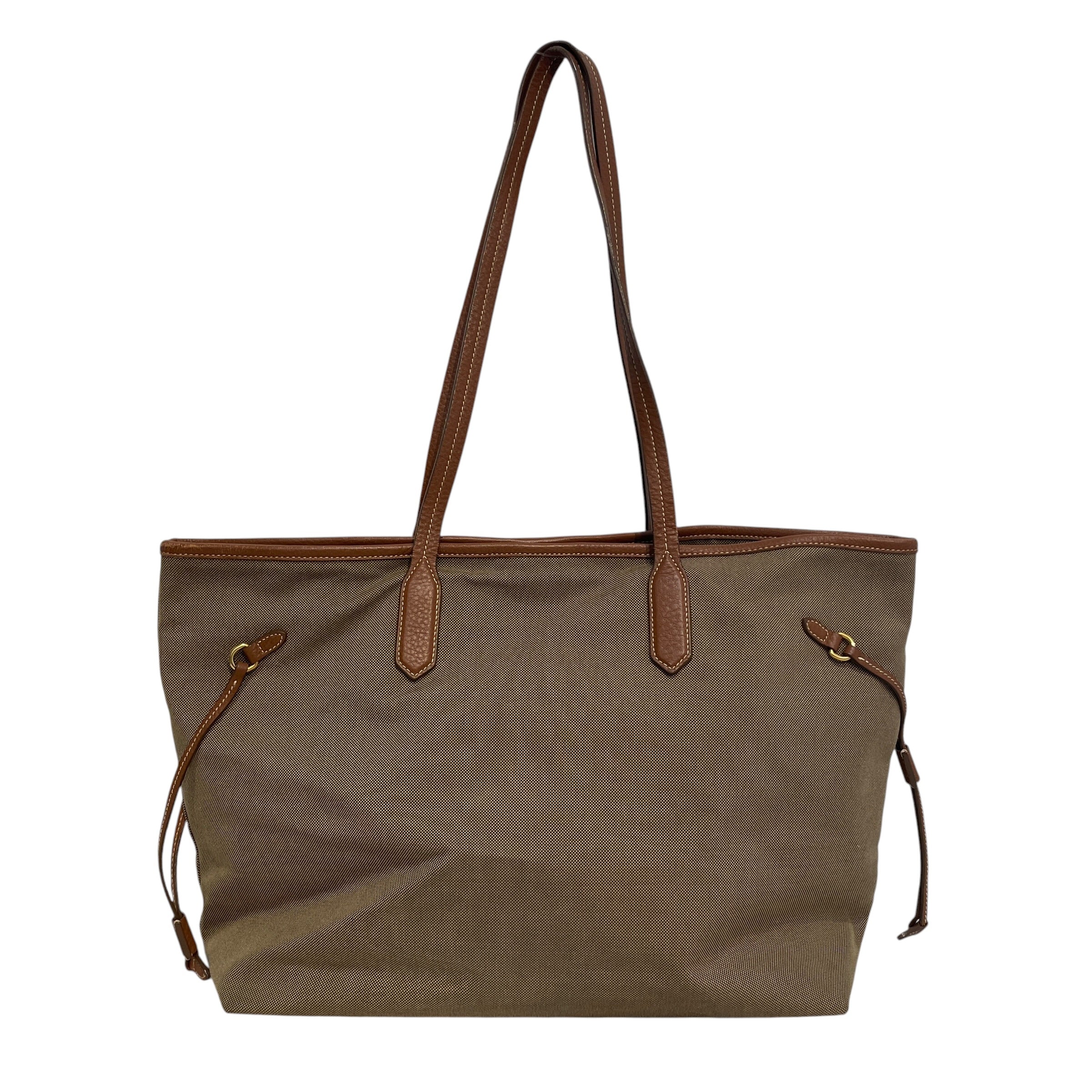 PRADA/Tote Bag/Cotton/BRW/Canapa Canvas Logo Tote view 2