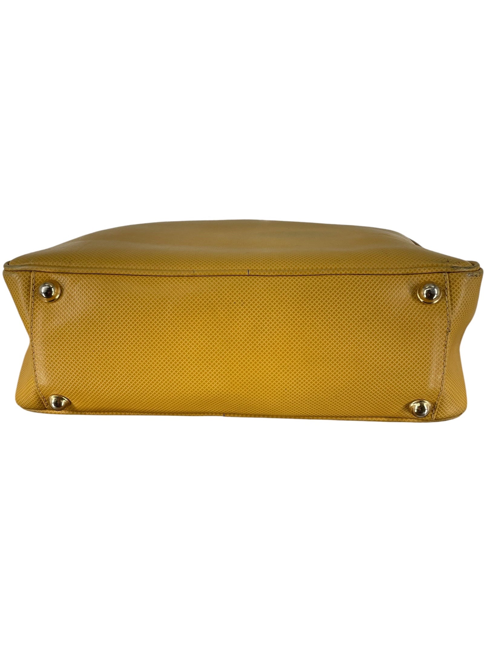 BOTTEGA VENETA/Hand Bag/Leather/YEL/BOSTON BAG TOP HANDLE view 3