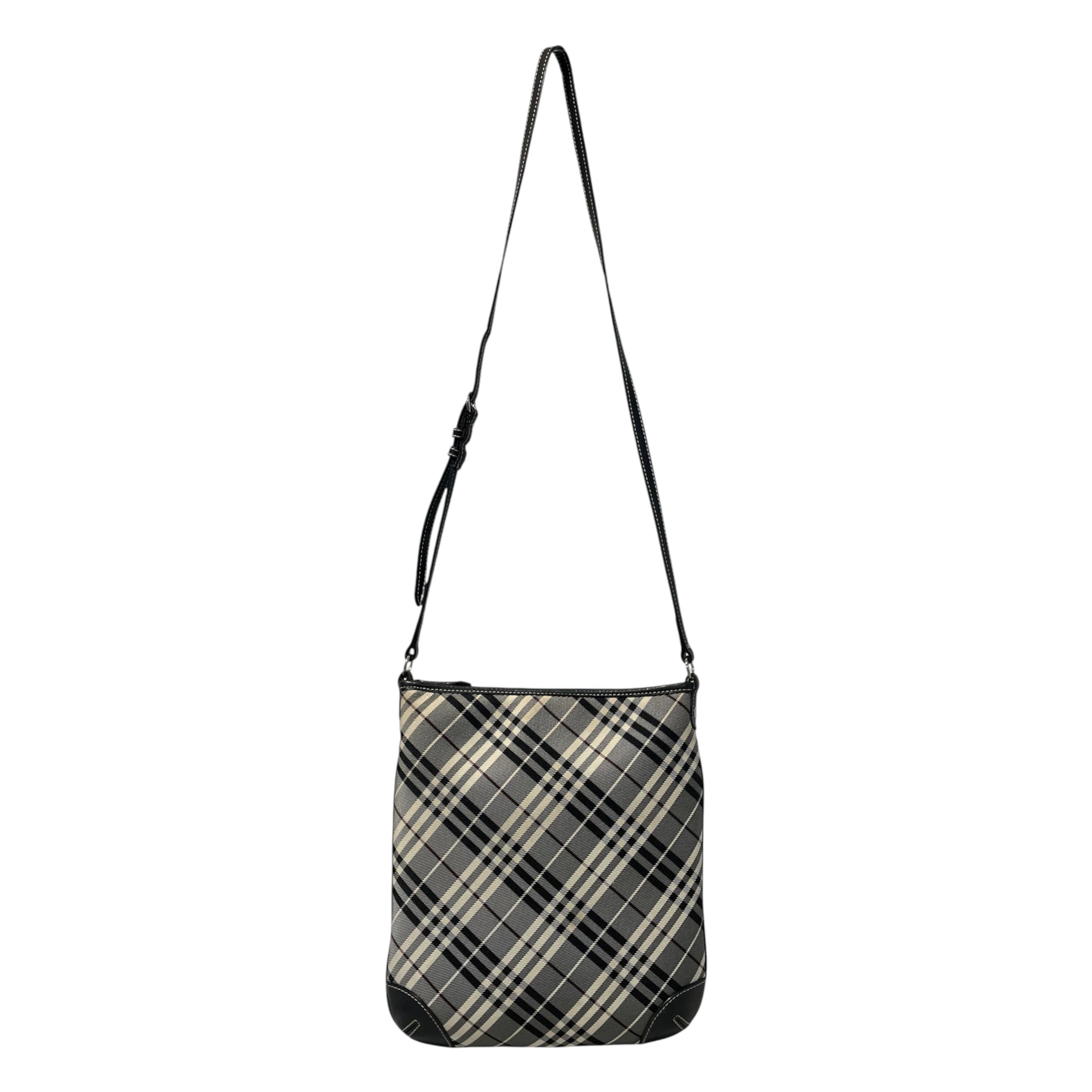 BURBERRY BLUE LABEL/Cross Body Bag/All Over Print/Leather/GRY/ view 2