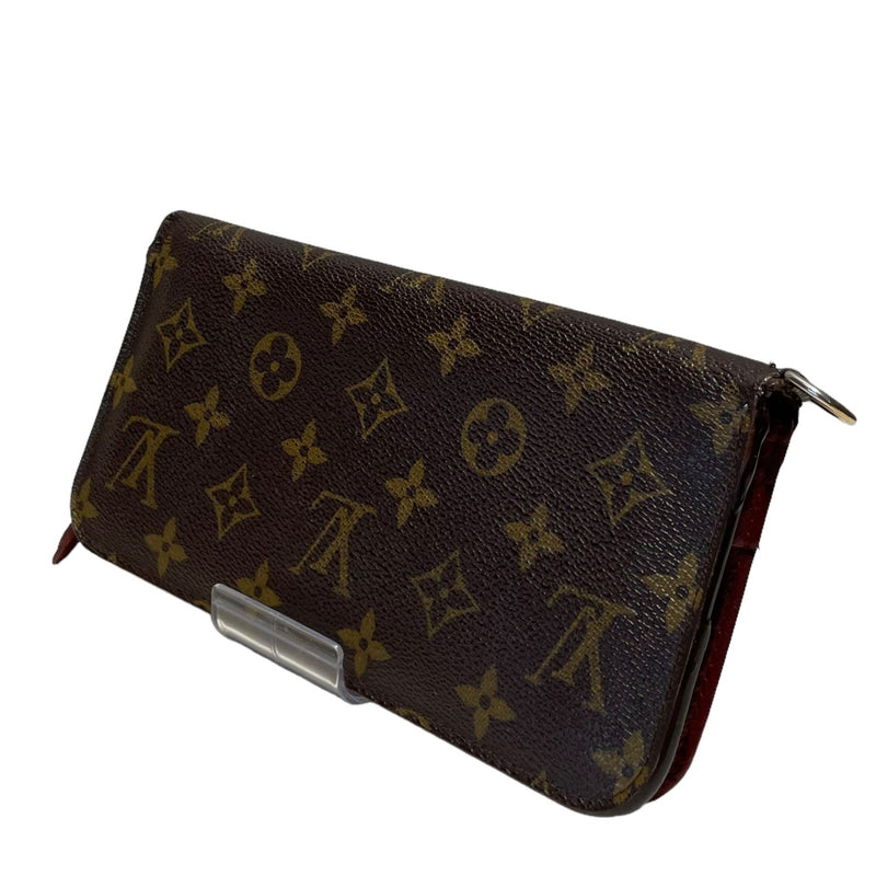 LOUIS VUITTON/Wallet/Monogram/Leather/RED/insolite