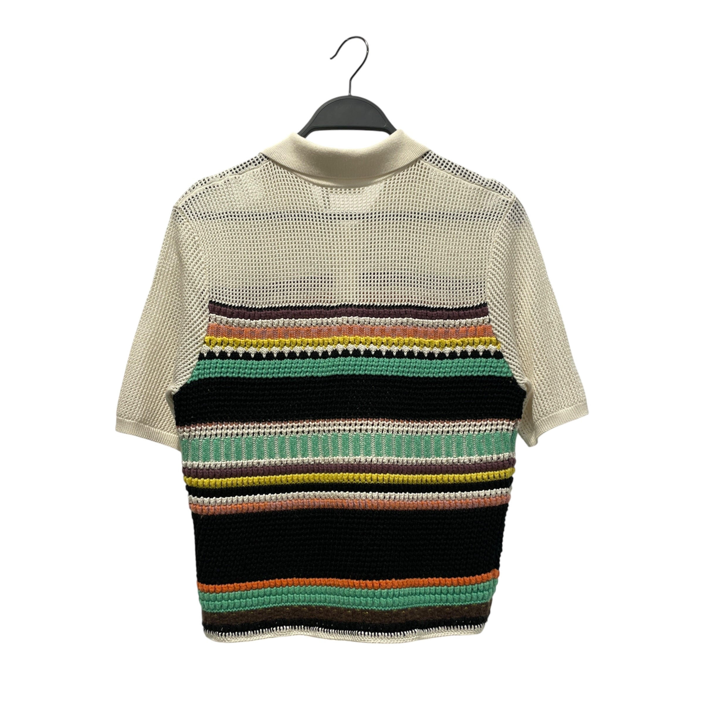 Chloe/Polo, Rugby/L/Stripe/Cotton/MLT/Knitted Polo view 2