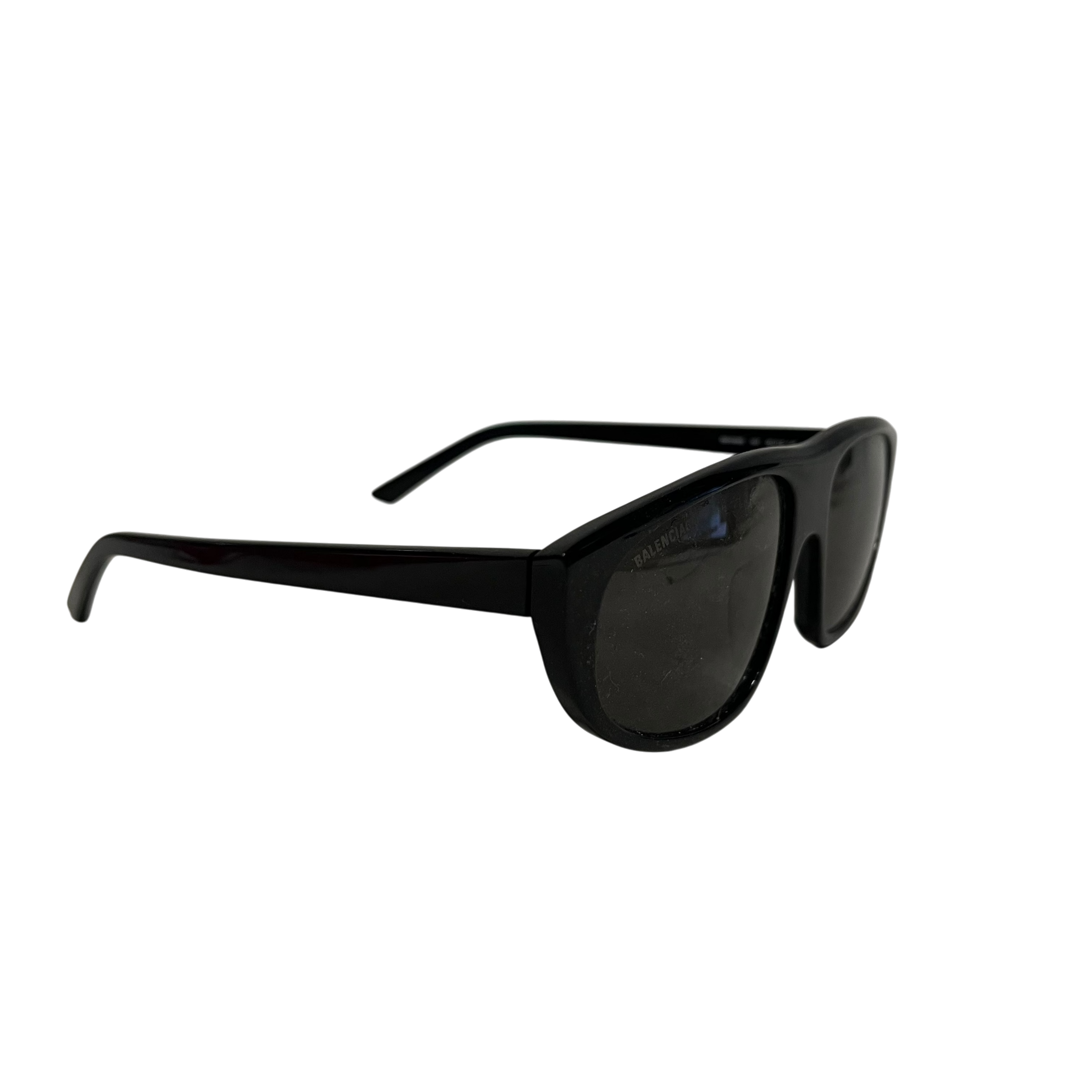 BALENCIAGA/Sunglasses/Celluloid/BLK/M's/ view 2