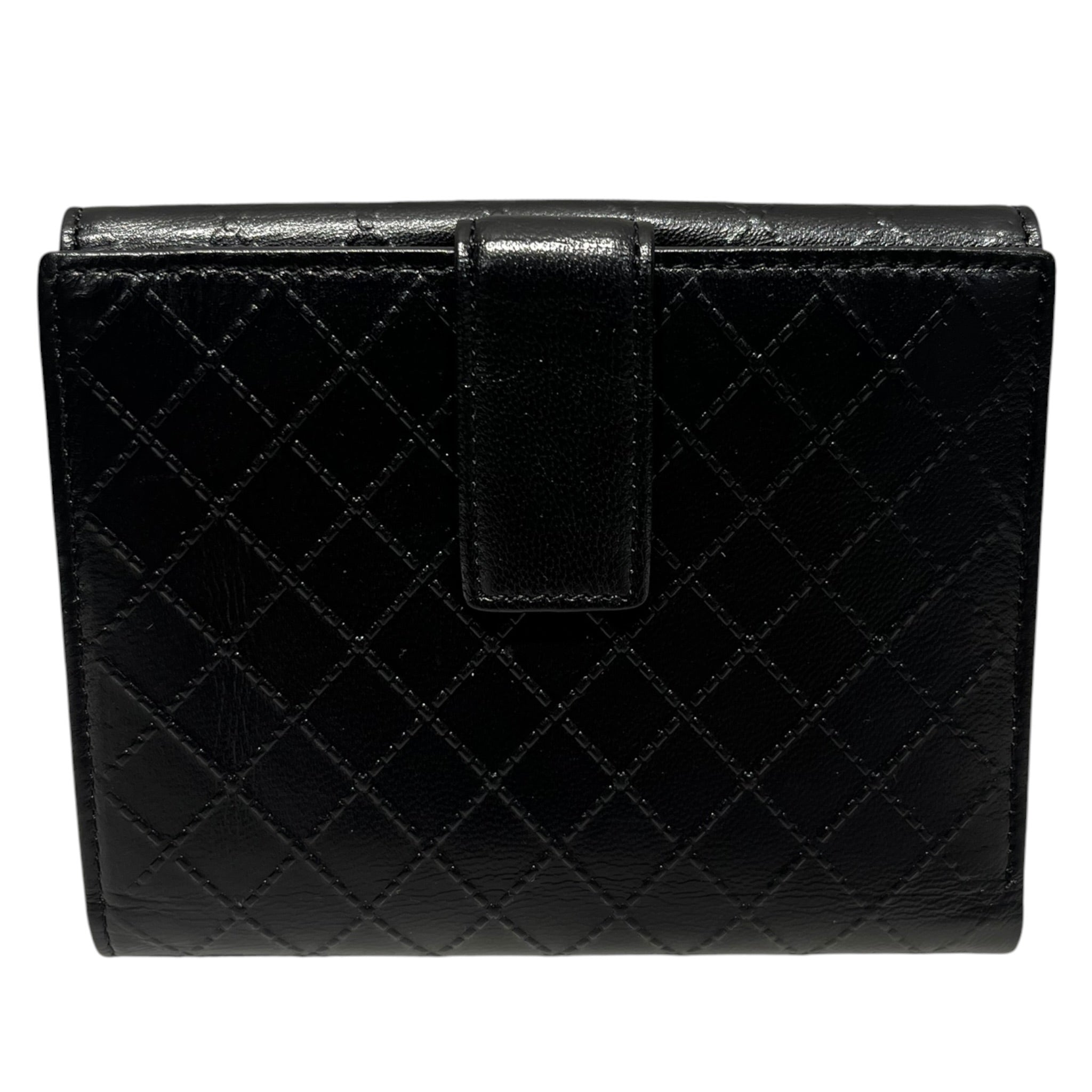 CHANEL/Wallet/Leather/BLK/L's/Matelasse Quilted Leather view 2