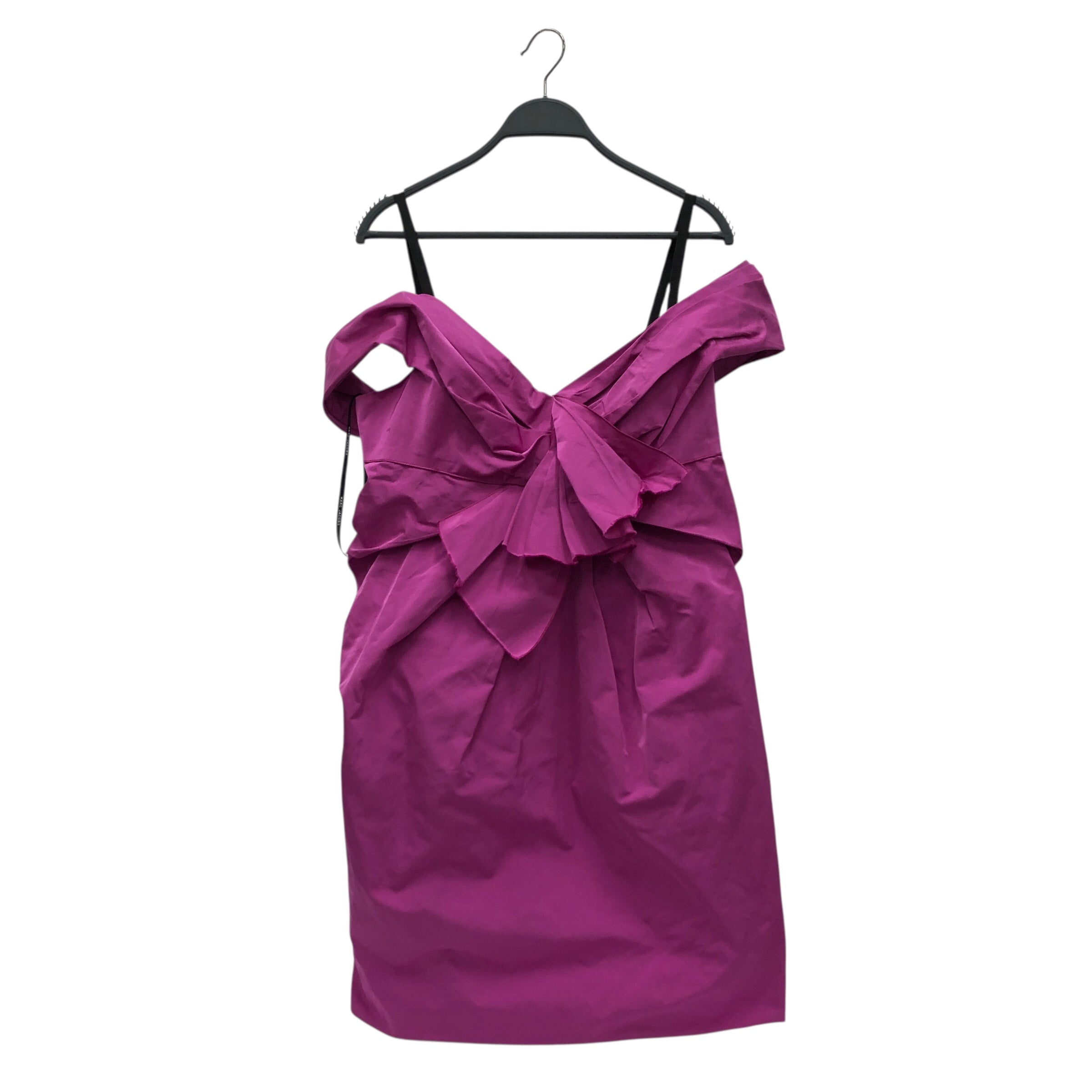 MARC JACOBS/SL Dress/8/Nylon/PPL/Mini Length/FUSCHIA TWISTED KNOT DRESS view 1