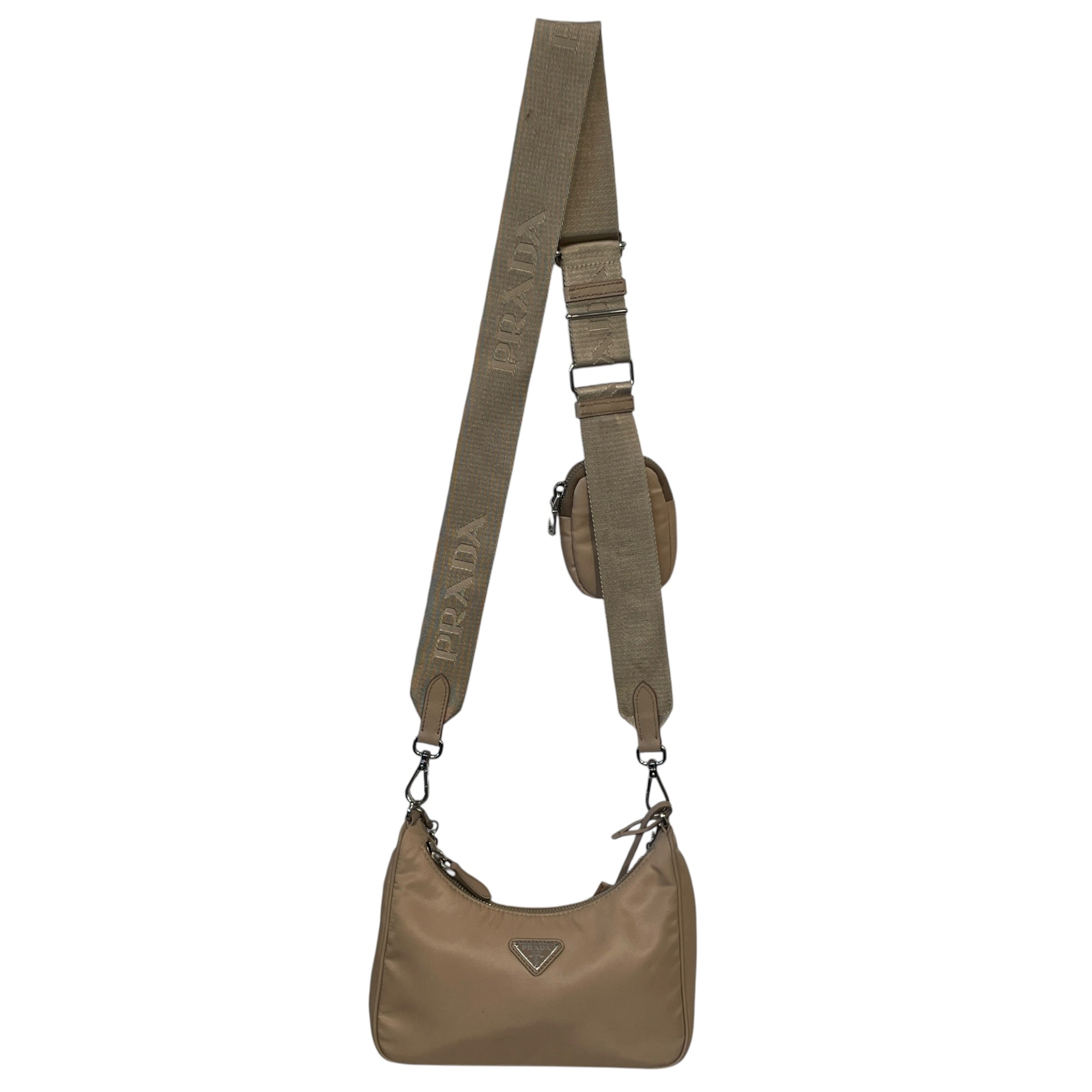 PRADA/Bag/Nylon/BEG/TESSUTO NYLON (2 STRAPS) view 1