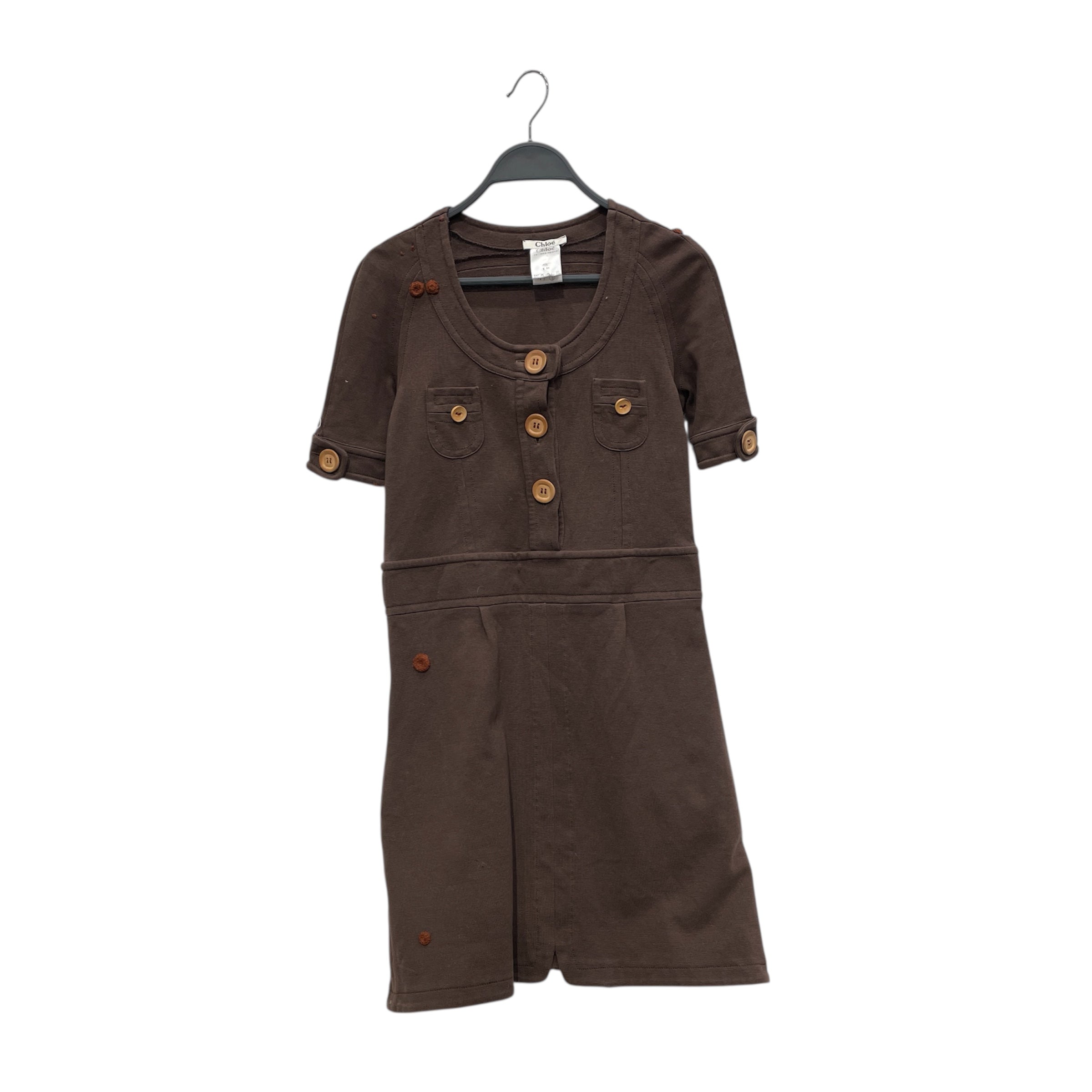 Chloe/SS Dress/M/Cotton/BRW view 1