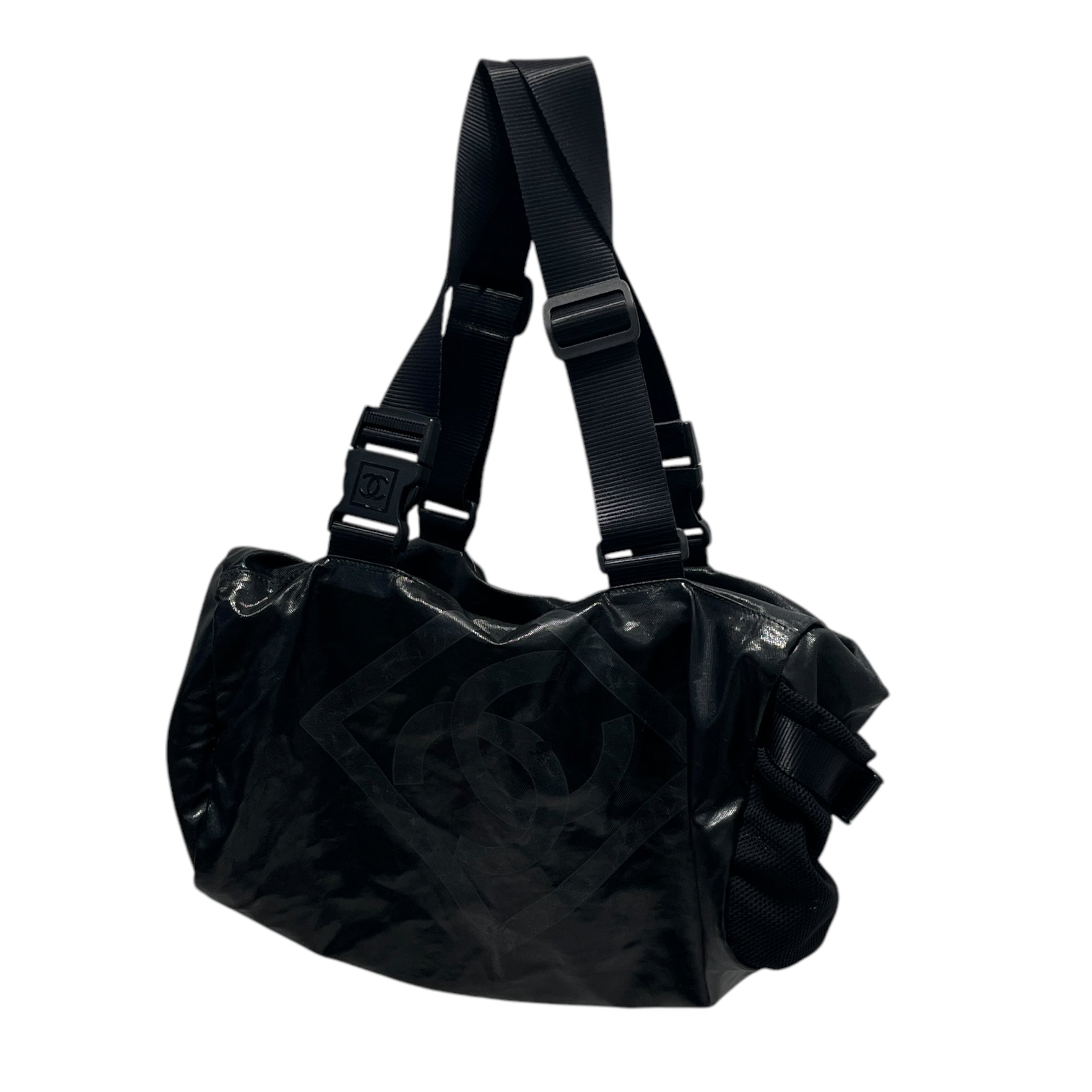 CHANEL/Bag/BLK/vintage 2007 duffle view 1