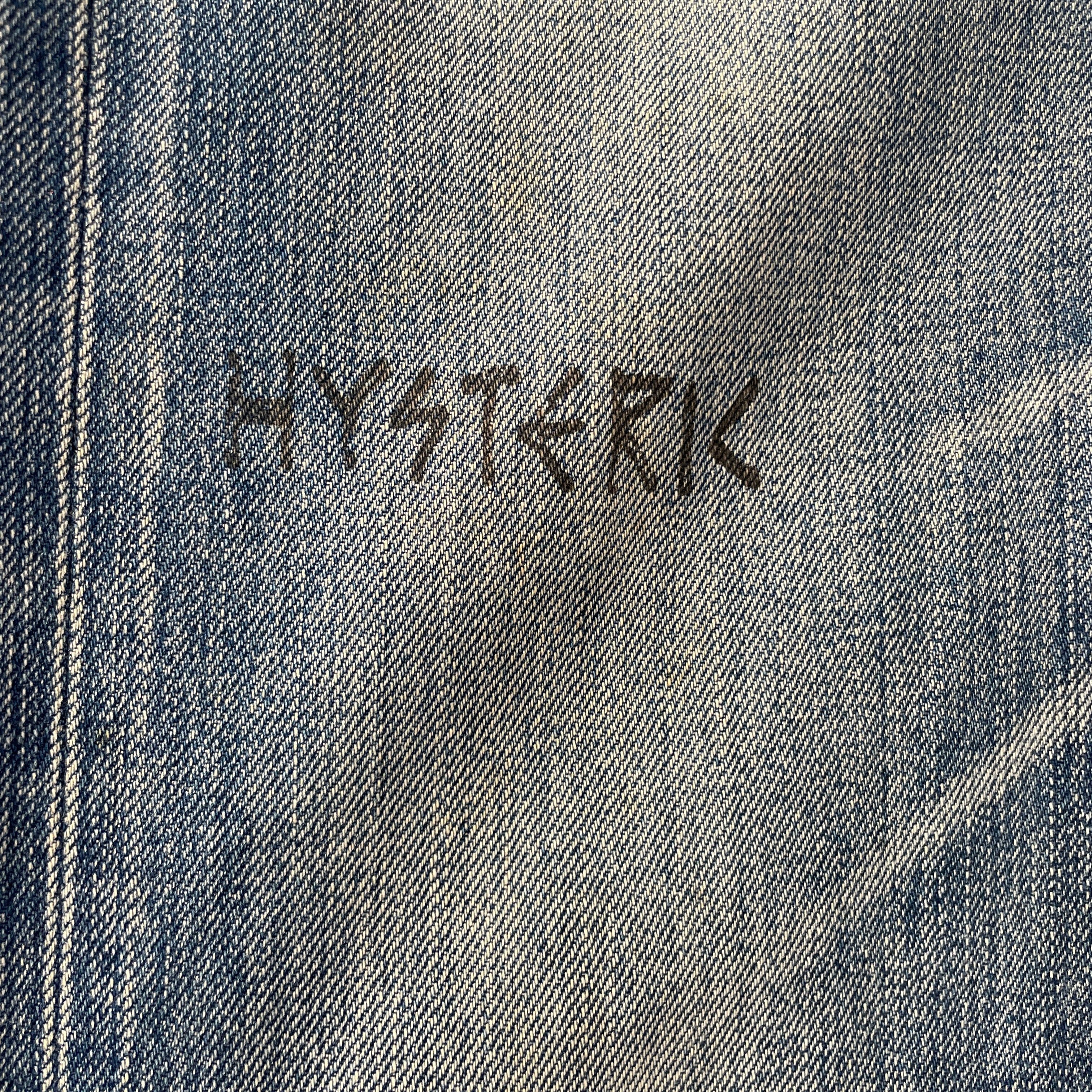 HYSTERIC GLAMOUR/Skinny Pants/32/Denim/IDG/studded pocket view 4