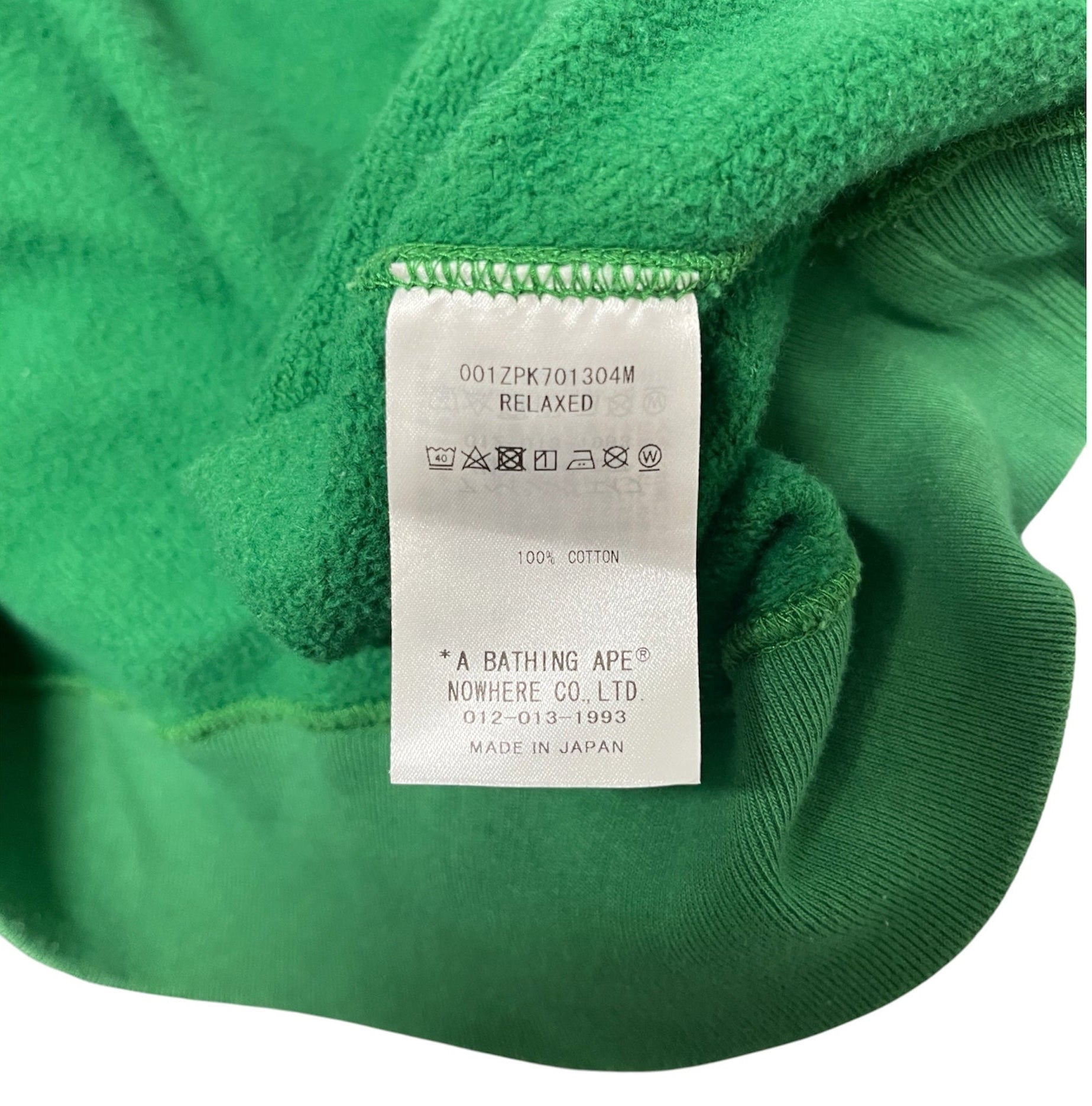 A BATHING APE/Hoodie/L/Cotton/MLT/RED GREEN WHITE view 4