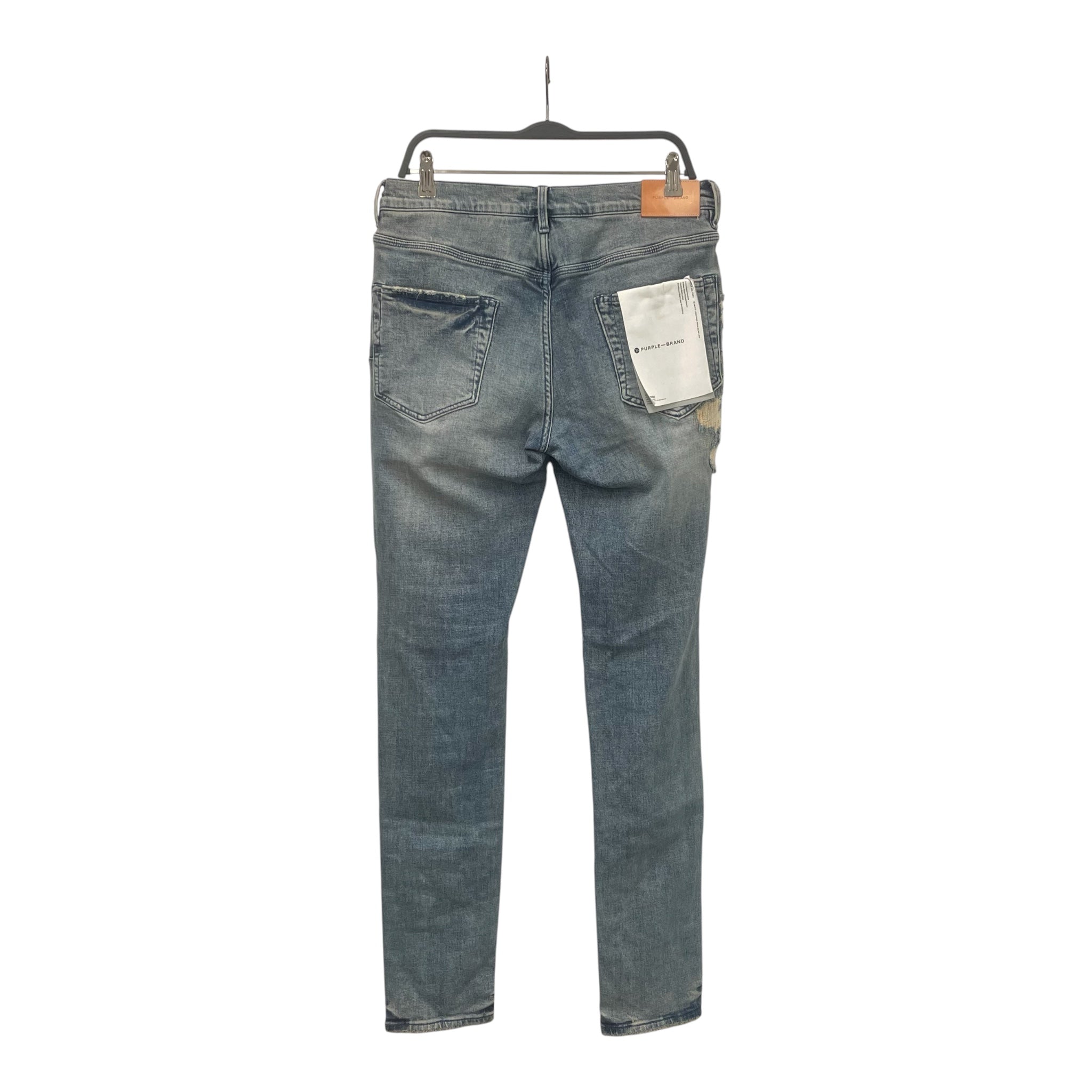 PURPLE BRAND/Skinny Pants/34/Denim/BLU/P001 lt indigo multicolor view 2