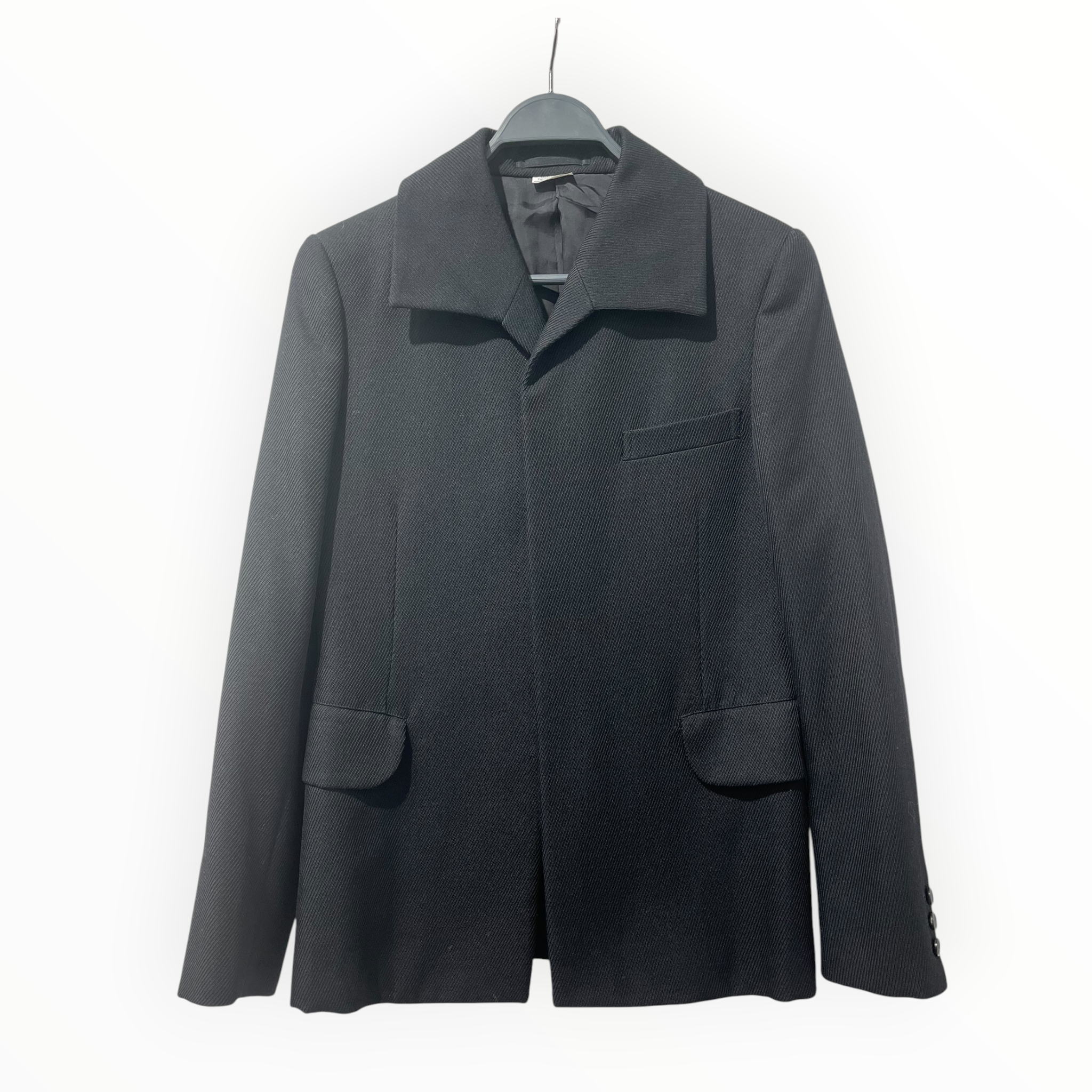 COMME des GARCONS HOMME PLUS/Tailored Jkt/S/Wool/BLK/slightly ribbed/ PJ059 view 1