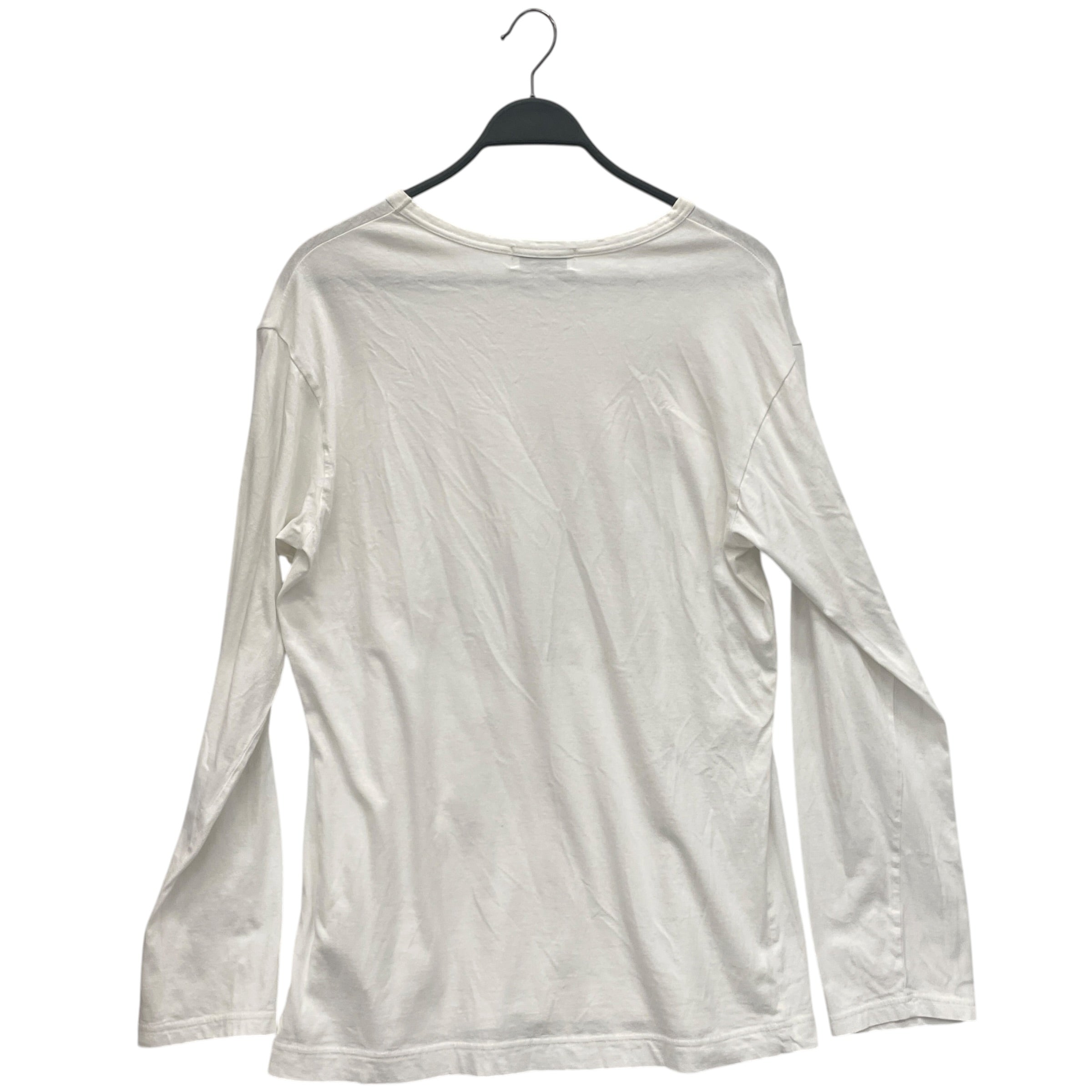 yohji yamamoto POUR HOMME/LS T-Shirt/3/Cotton/WHT/ view 2