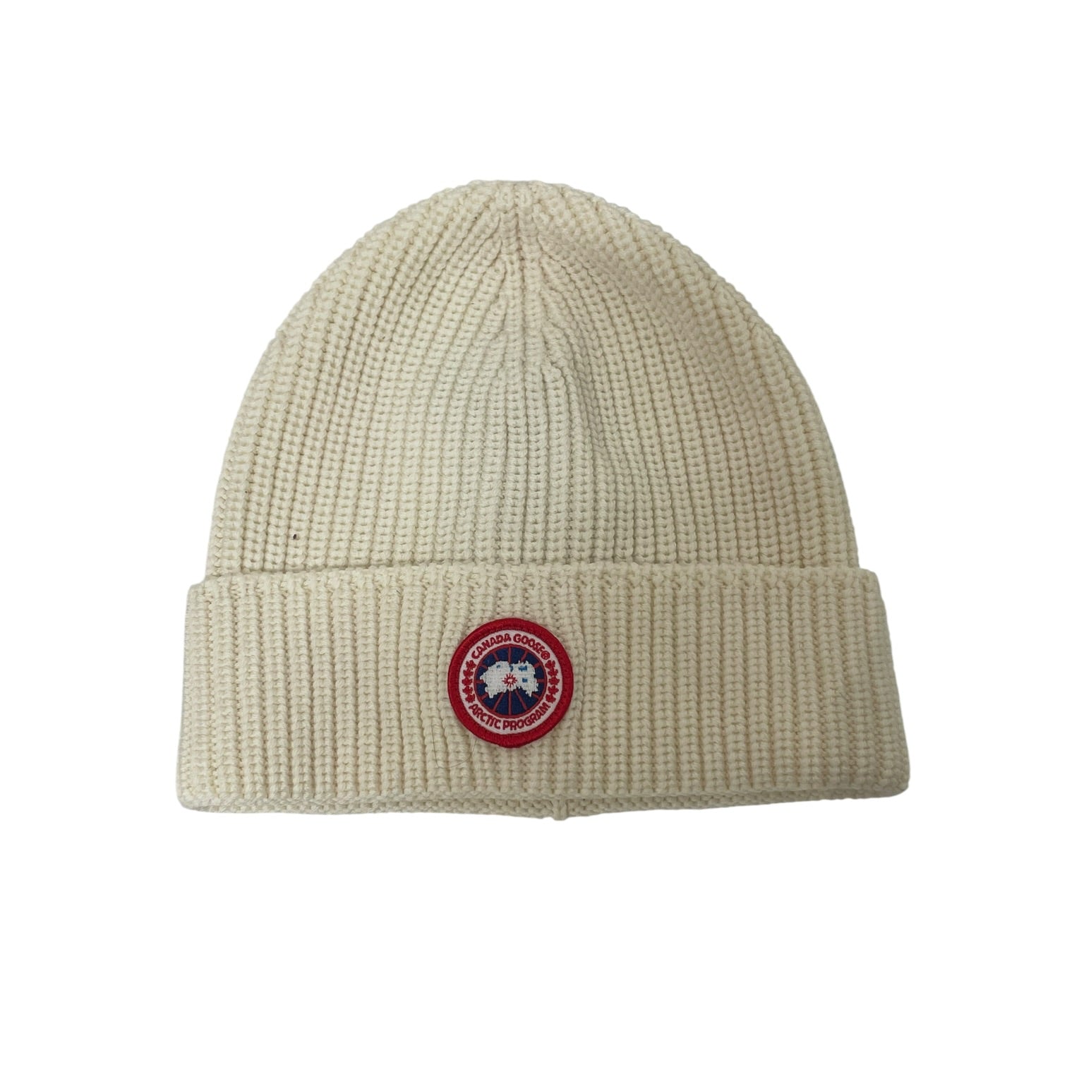 CANADA GOOSE/Beanie/Wool/KHK/M's/ view 1