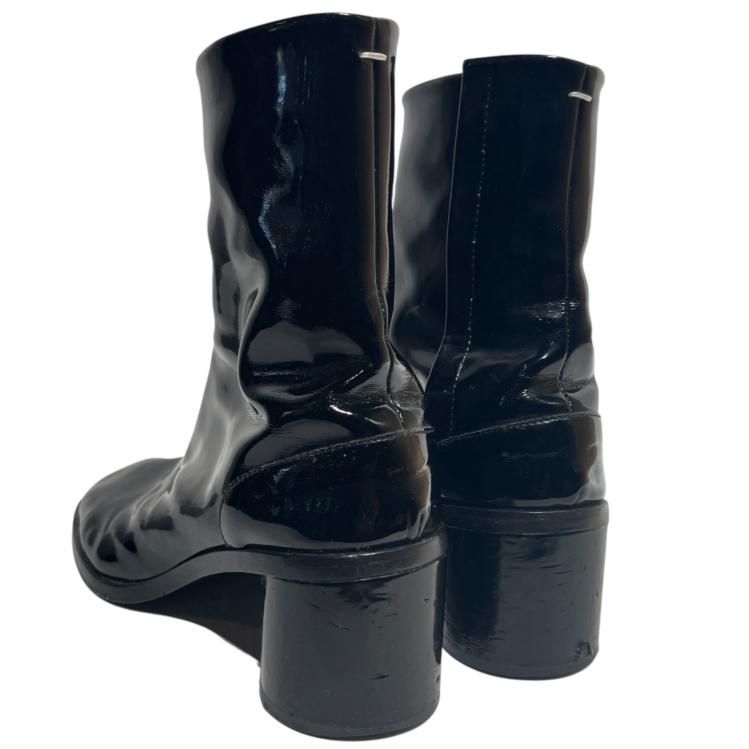 Maison Margiela/Boots/US 6/Leather/BLK/RUNWAY TABI HEEL view 2