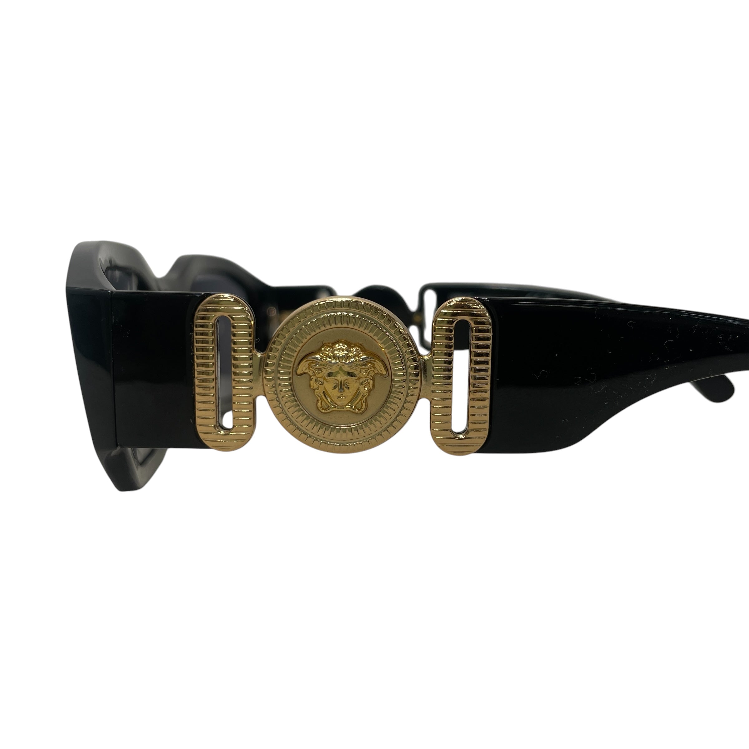 VERSACE/Sunglasses/Plastic/BLK/M's/MEDUSA view 3