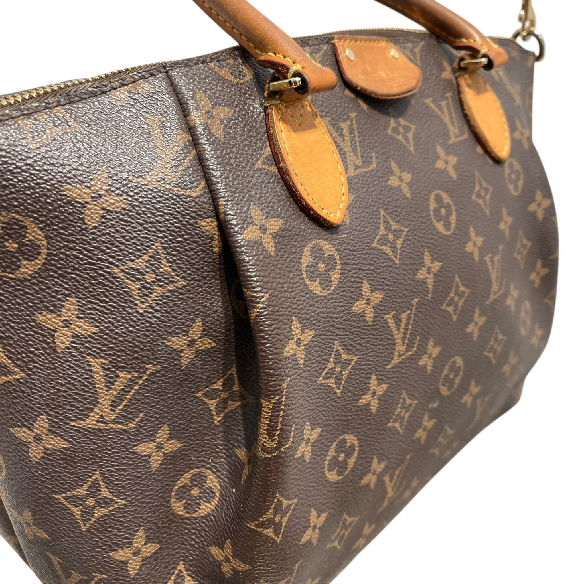 LOUIS VUITTON/Hand Bag/Monogram/Leather/BRW/Turenne MM view 6