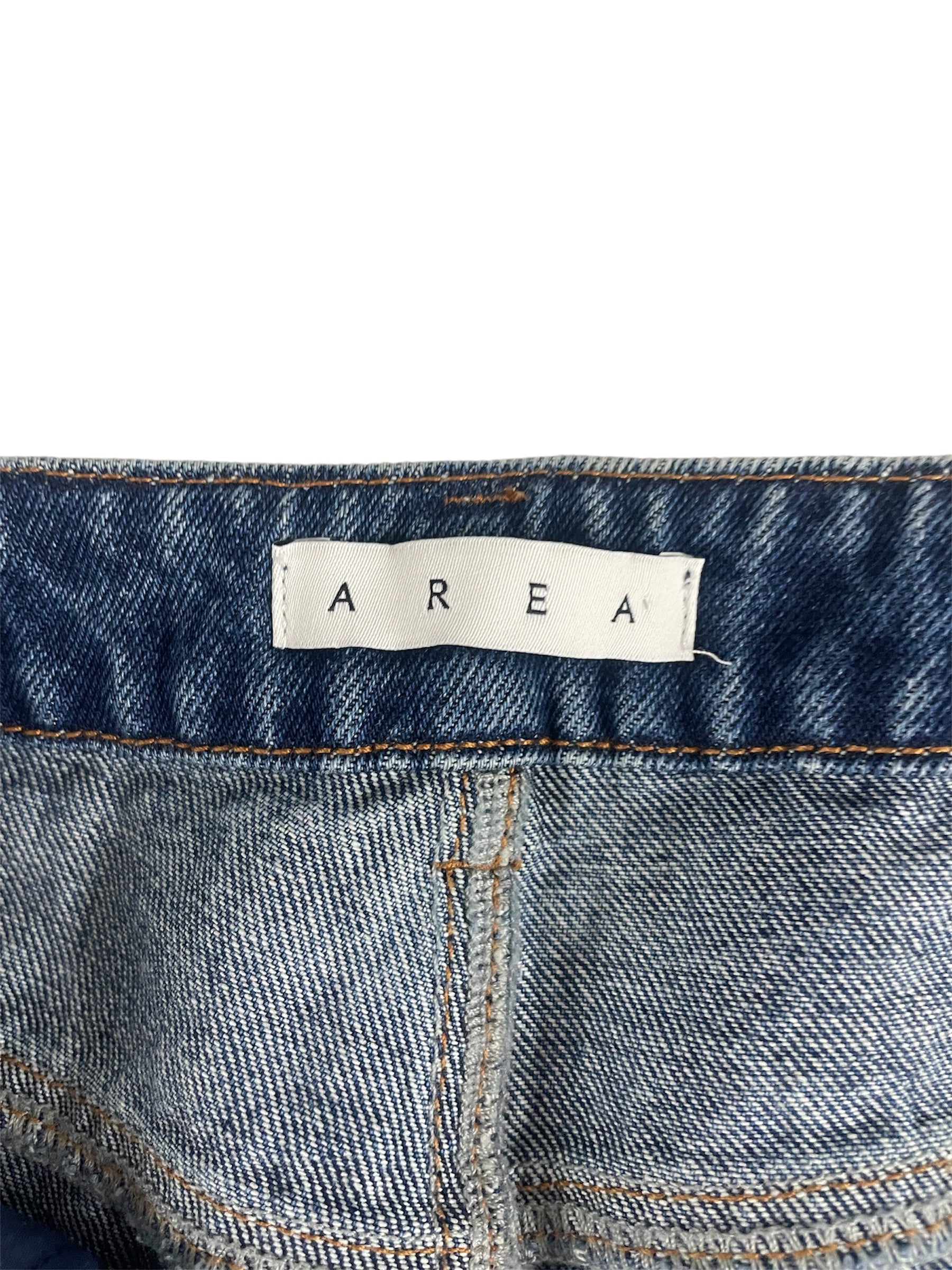 AREA/Straight Pants/29/Denim/BLU/ZIPPER SIDE DETAIL view 5