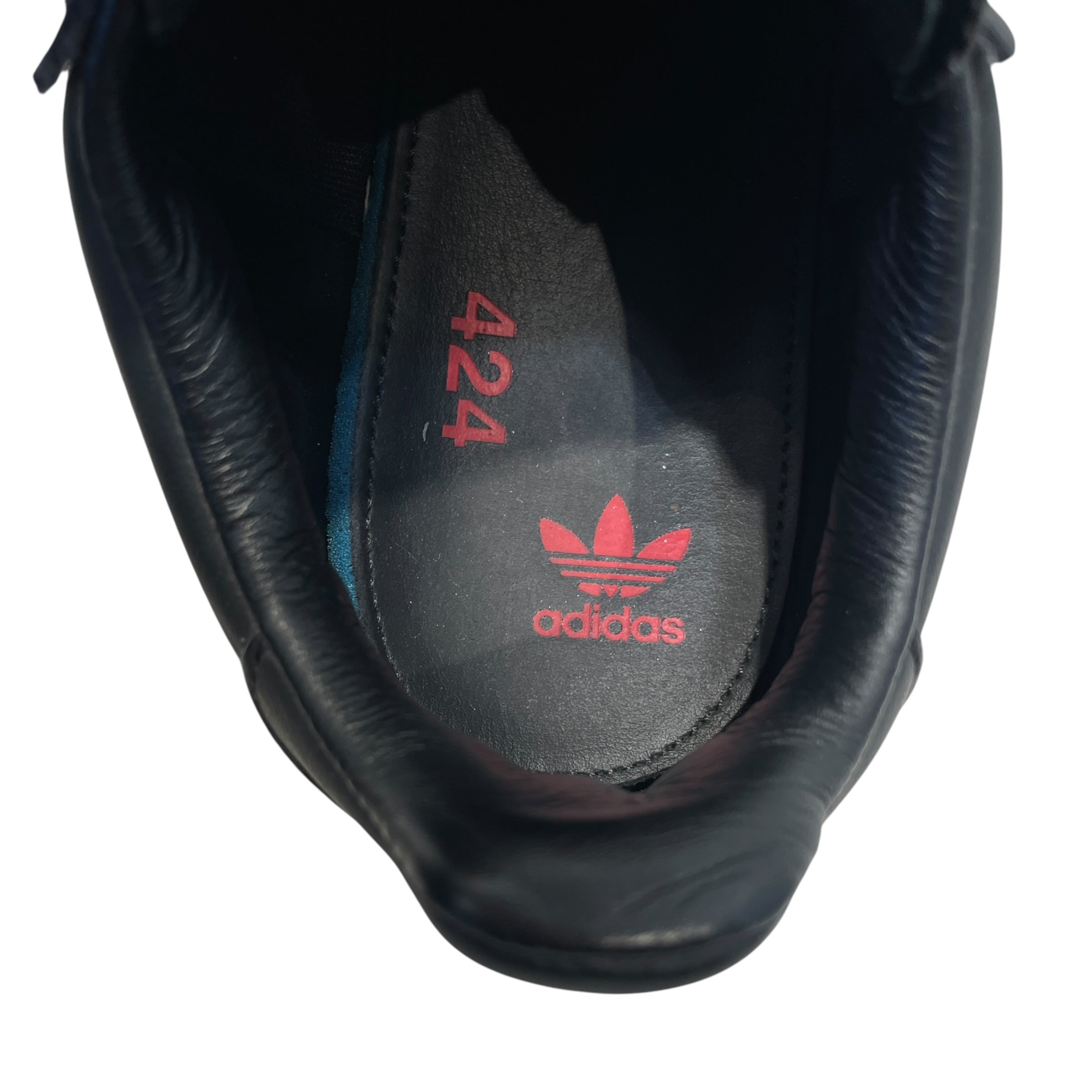 adidas/424(FourTwoFour)/Low-Sneakers/US 9/Leather/BLK/SC Premiere view 3