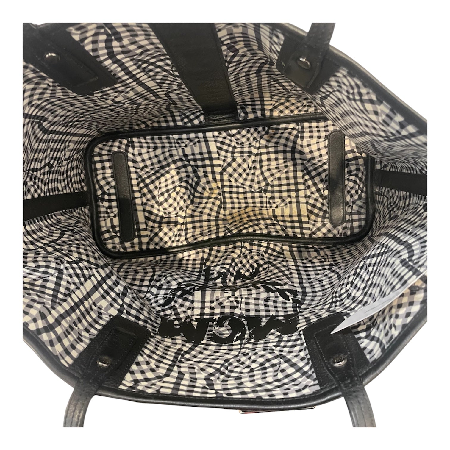 MCM/Tote Bag/Monogram/Leather/BLK/Liz Reversible Shopper view 8