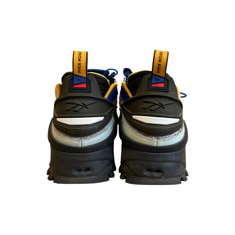 pyer moss/Reebok//Low-Sneakers/US 10.5/Plain/Polyester/GRY//M [Designers] Essentials/