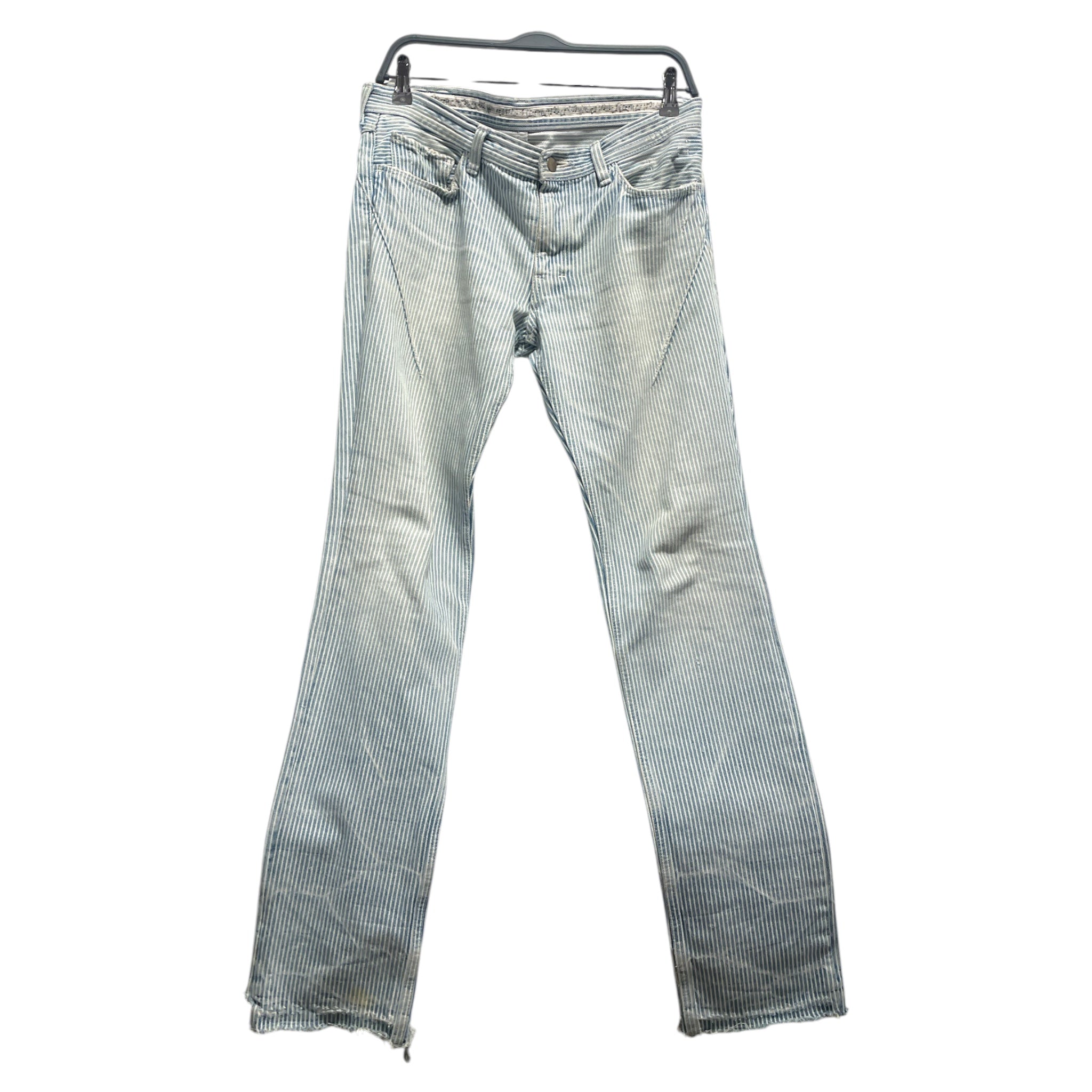 NUMBER (N)INE/Skinny Pants/3/Cotton/BLU/Stripe/SS08 Hickory Denim view 1