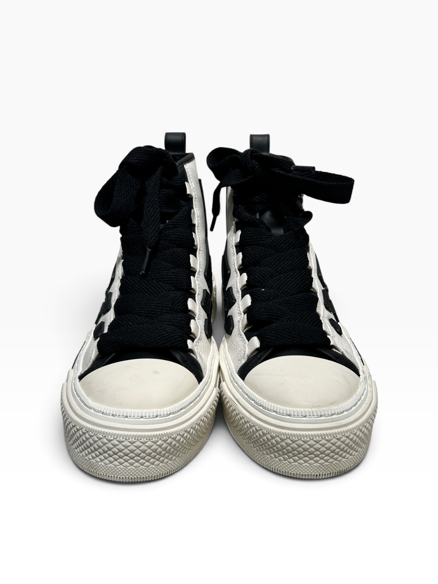 AMIRI/Hi-Sneakers/UK 9/WHT/Skeleton Bones Cut Outs view 4