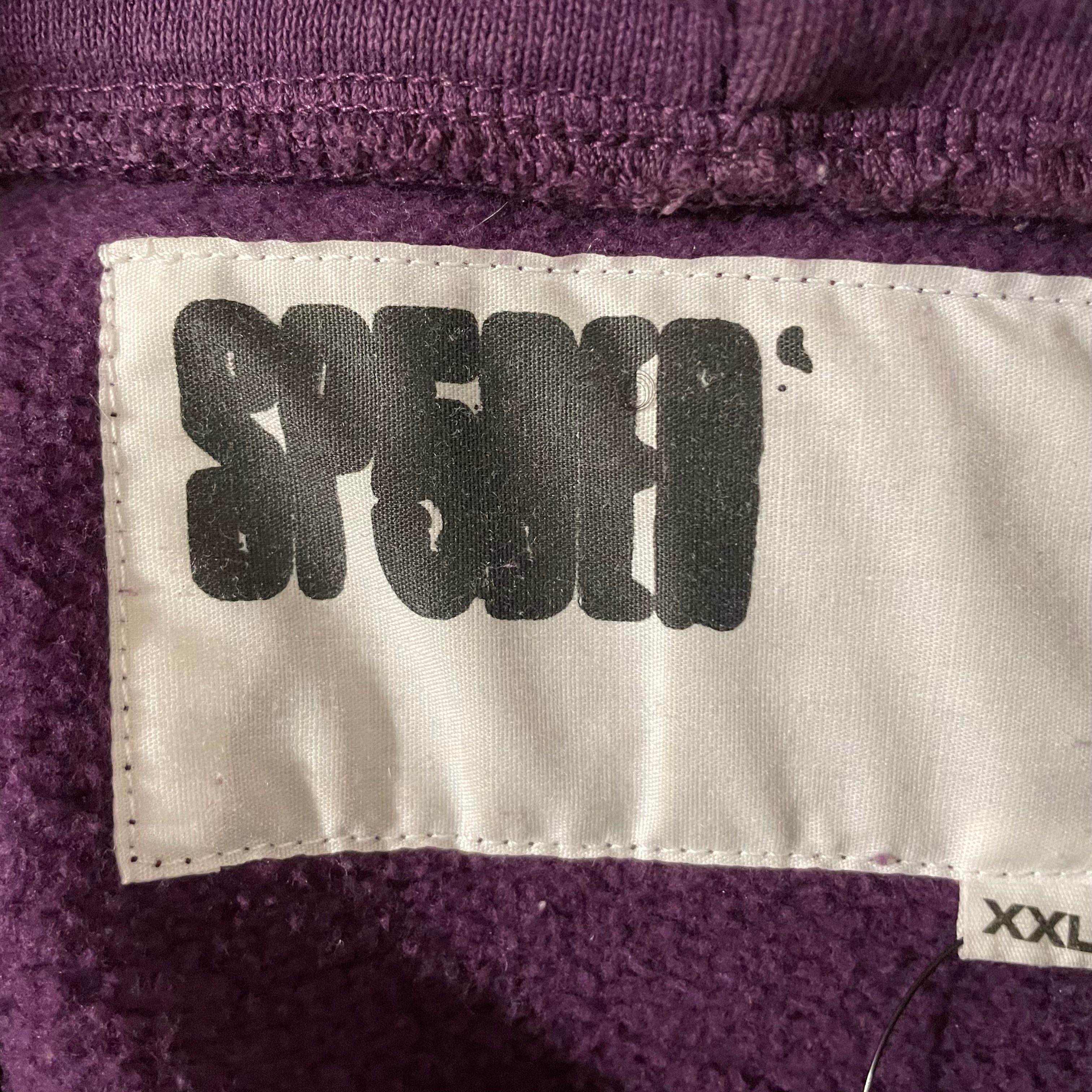 Sp5der/Heavy Sweater/XXL/Cotton/PPL/yellow logo view 3
