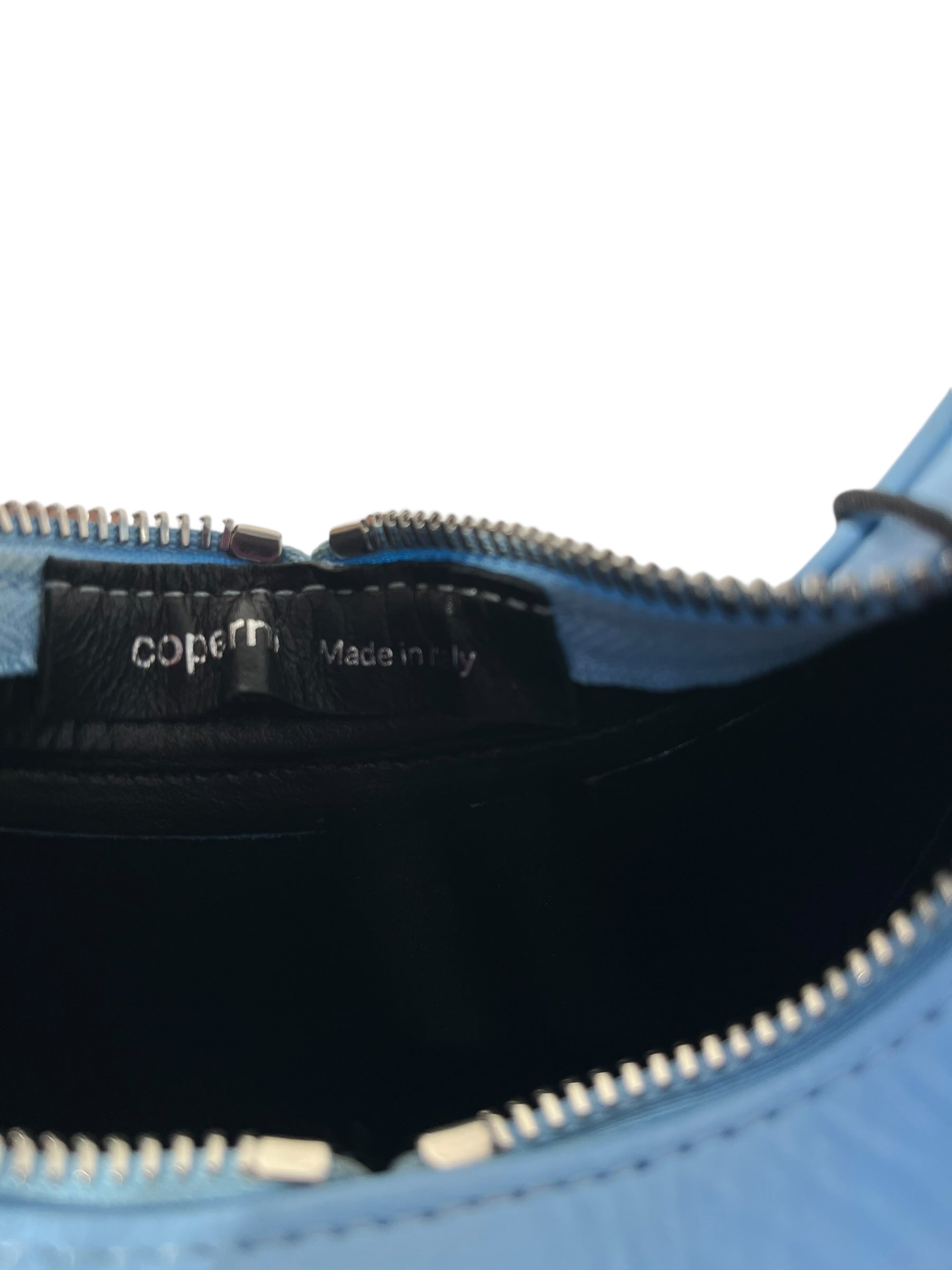 Coperni/Hand Bag/Leather/BLU/U-SHAPED/SLVR TXT view 9