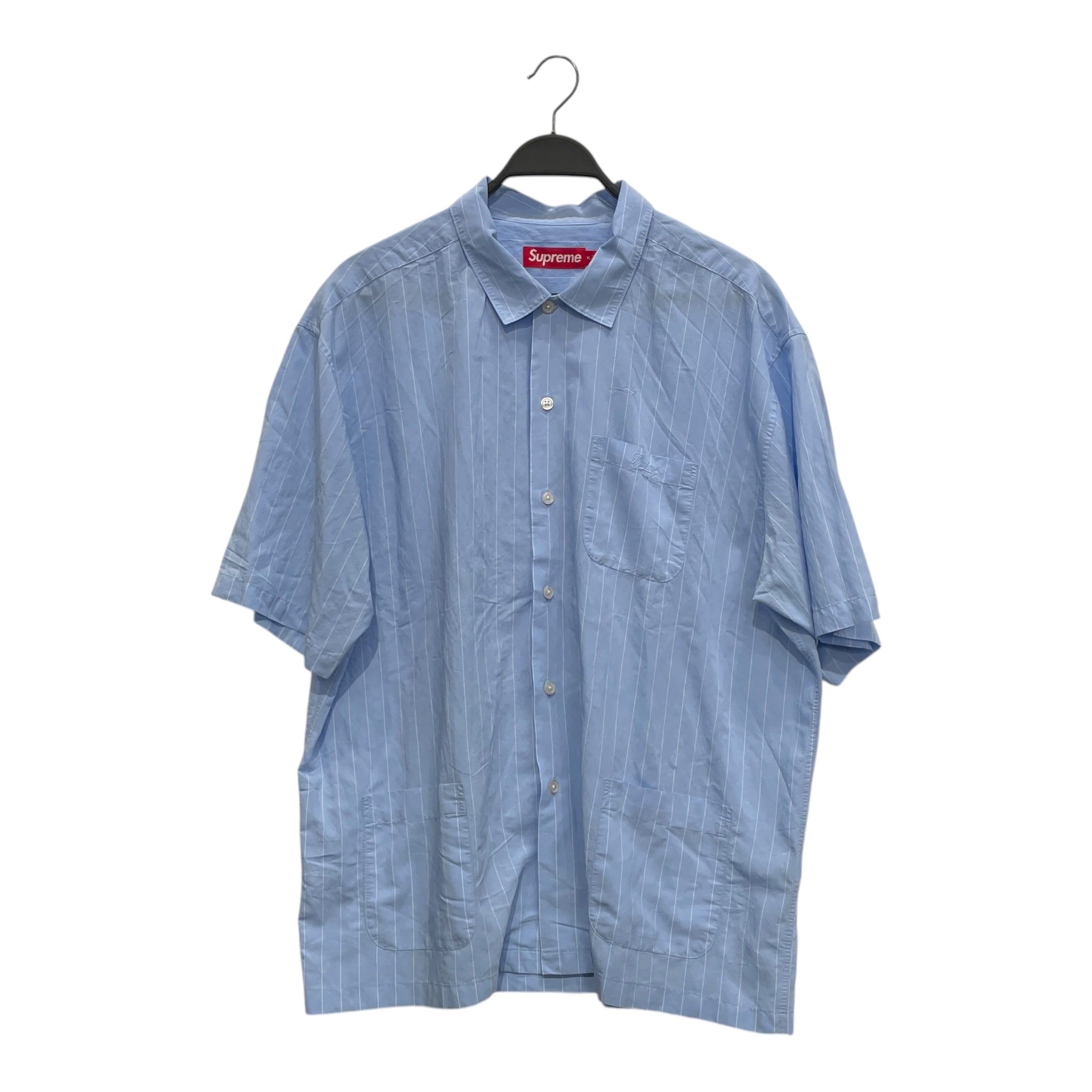 Supreme/Shirt/XL/Cotton/BLU/Stripe/PJ STRIPE view 1