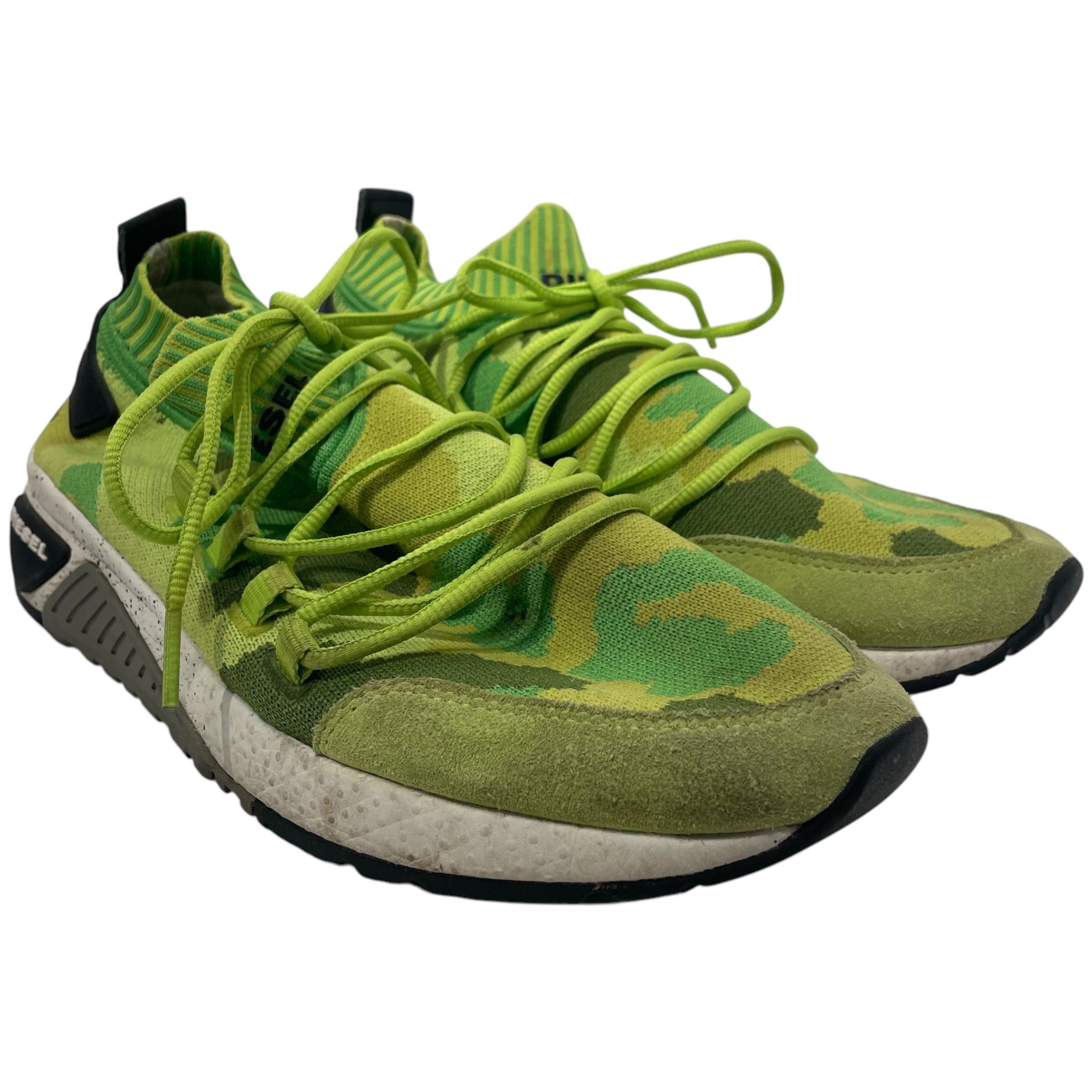 DIESEL/Low-Sneakers/US 10/Nylon/GRN/diesel view 1