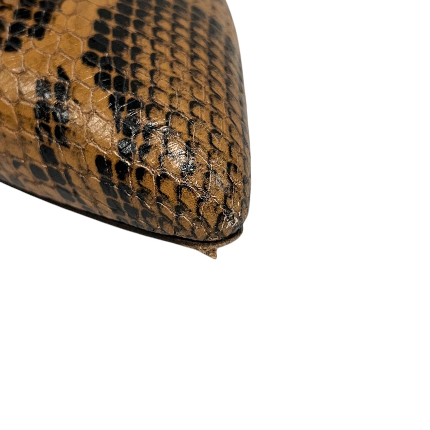 PARIS TEXAS/Boots/EU 38.5/Animal Pattern/CML/SLOUCHY BOOT- COGNAC PYTHON view 6