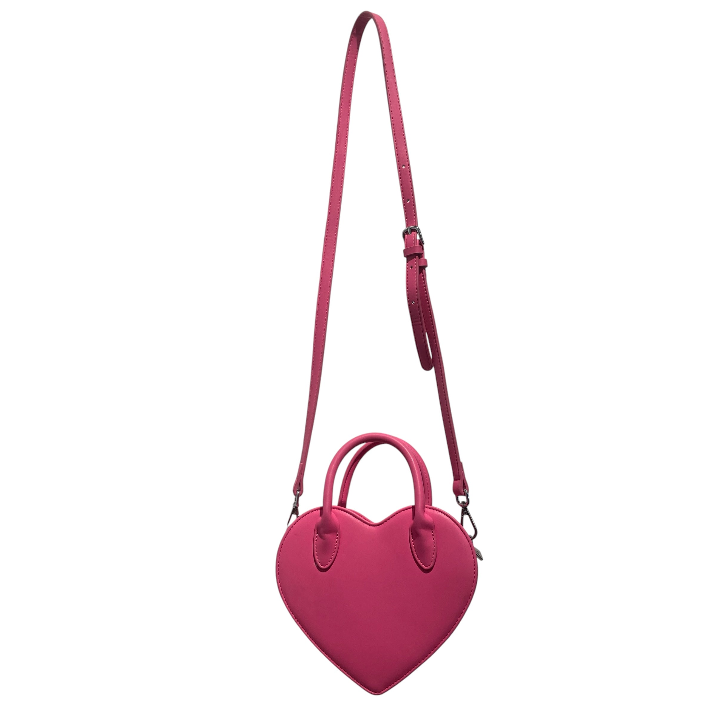 glamaholic/Cross Body Bag/Cotton/PNK/heart view 2